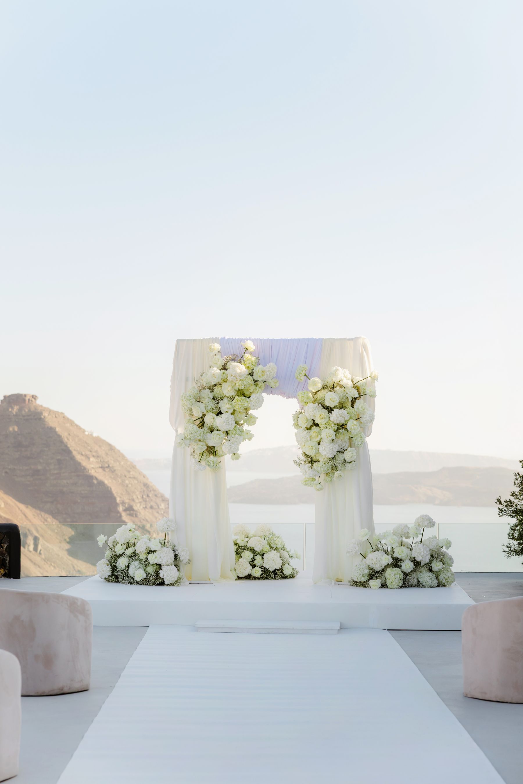 “Fourteen Years Later, He Reminds Me It Was Love at First Sight”: Janet &amp; Anthony’s Wedding at Aenaon Villas, Santorini photo