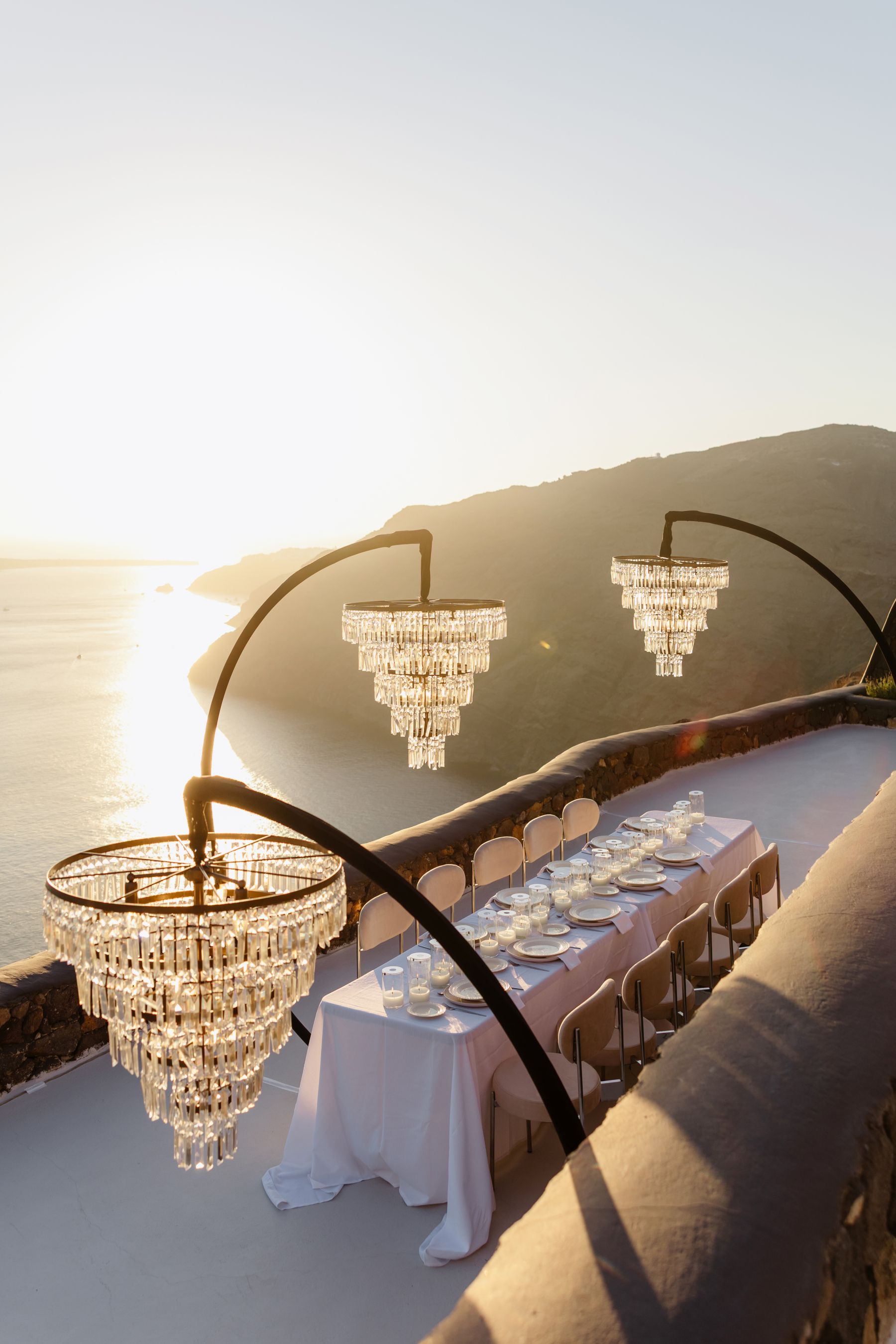 “Fourteen Years Later, He Reminds Me It Was Love at First Sight”: Janet &amp; Anthony’s Wedding at Aenaon Villas, Santorini photo