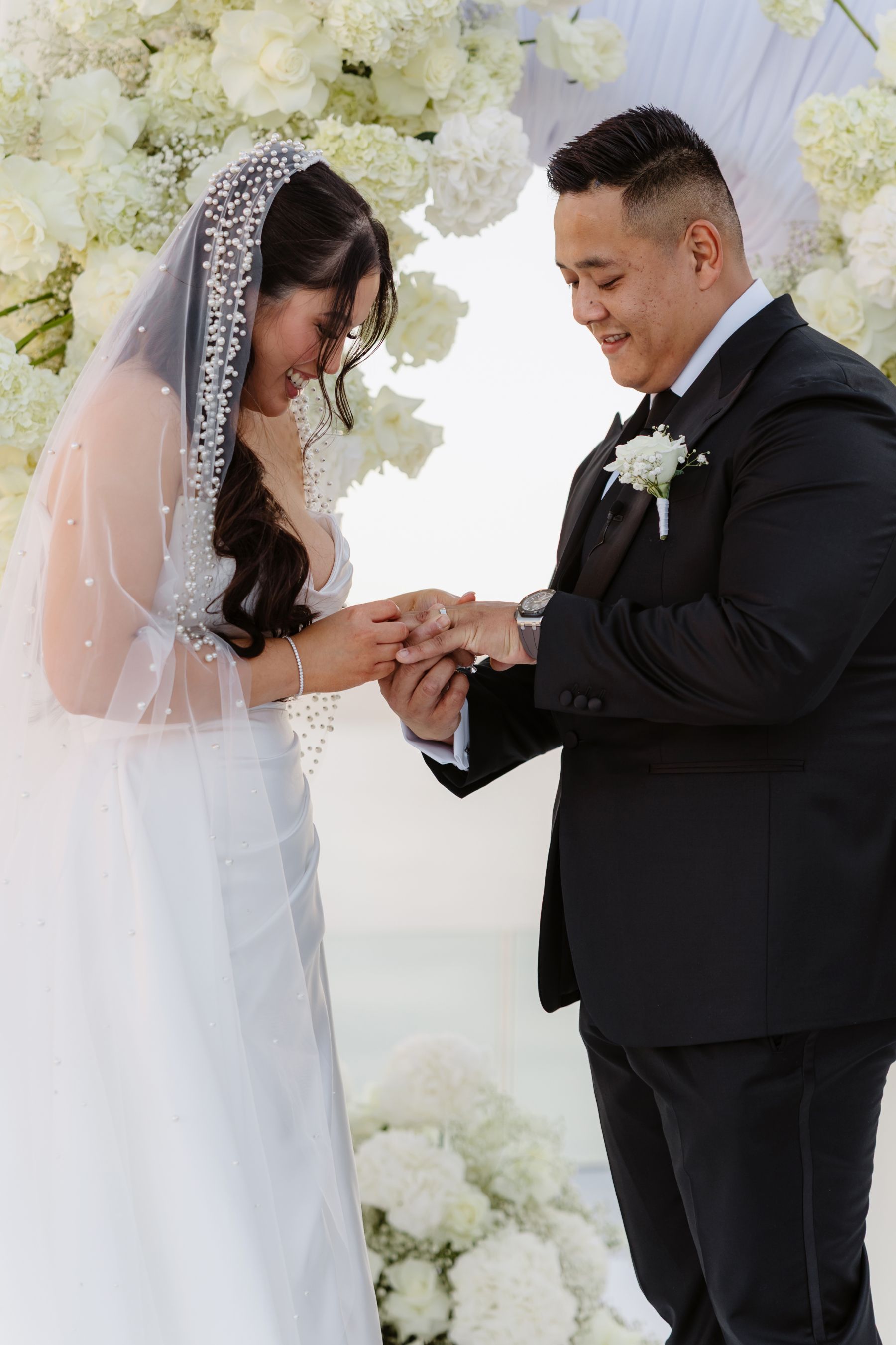 “Fourteen Years Later, He Reminds Me It Was Love at First Sight”: Janet &amp; Anthony’s Wedding at Aenaon Villas, Santorini photo