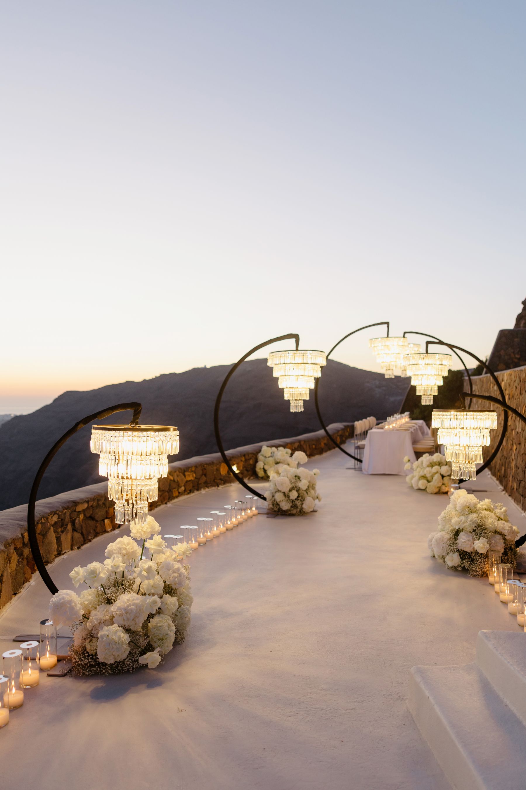 “Fourteen Years Later, He Reminds Me It Was Love at First Sight”: Janet &amp; Anthony’s Wedding at Aenaon Villas, Santorini photo