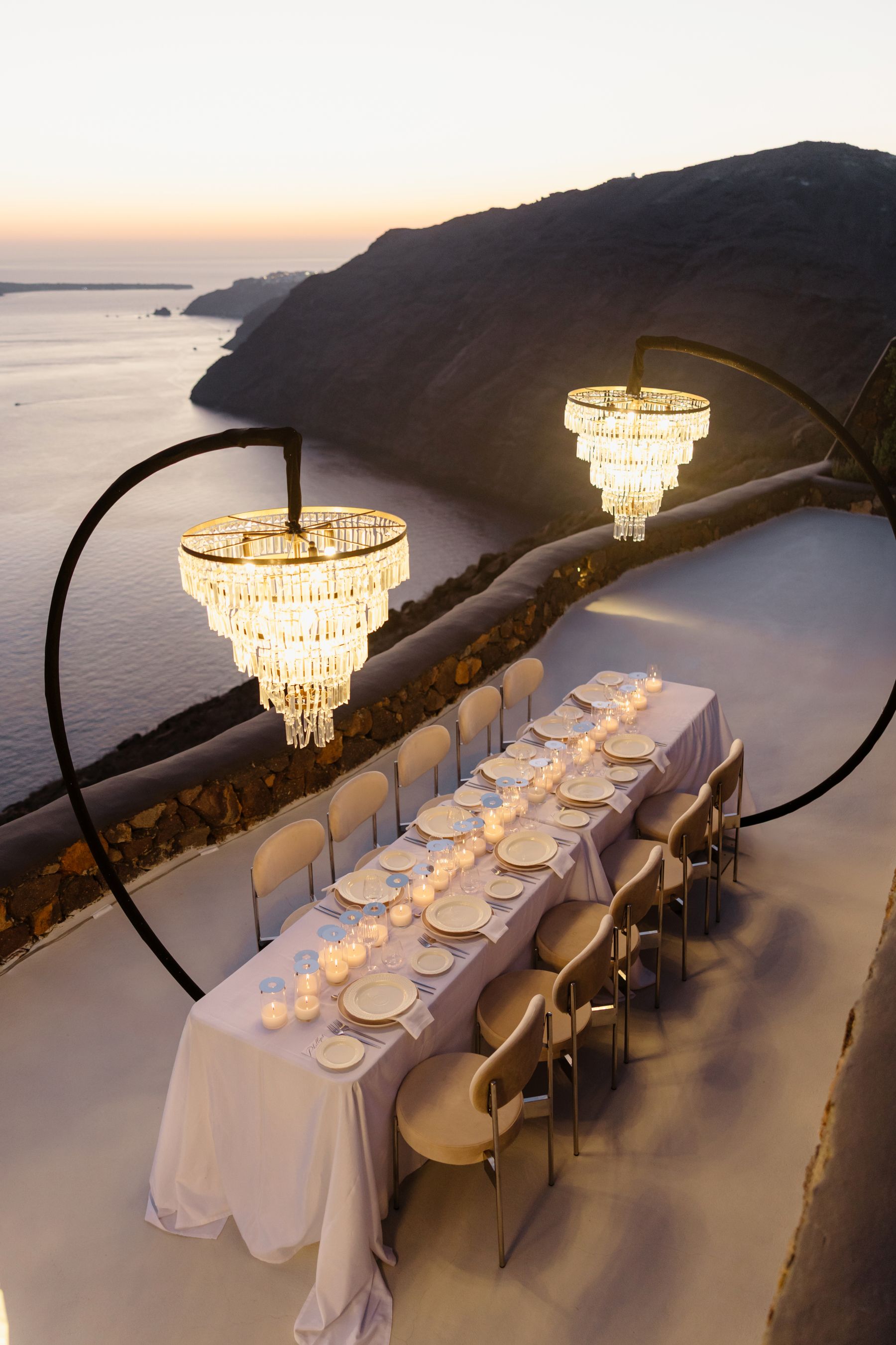 “Fourteen Years Later, He Reminds Me It Was Love at First Sight”: Janet &amp; Anthony’s Wedding at Aenaon Villas, Santorini photo