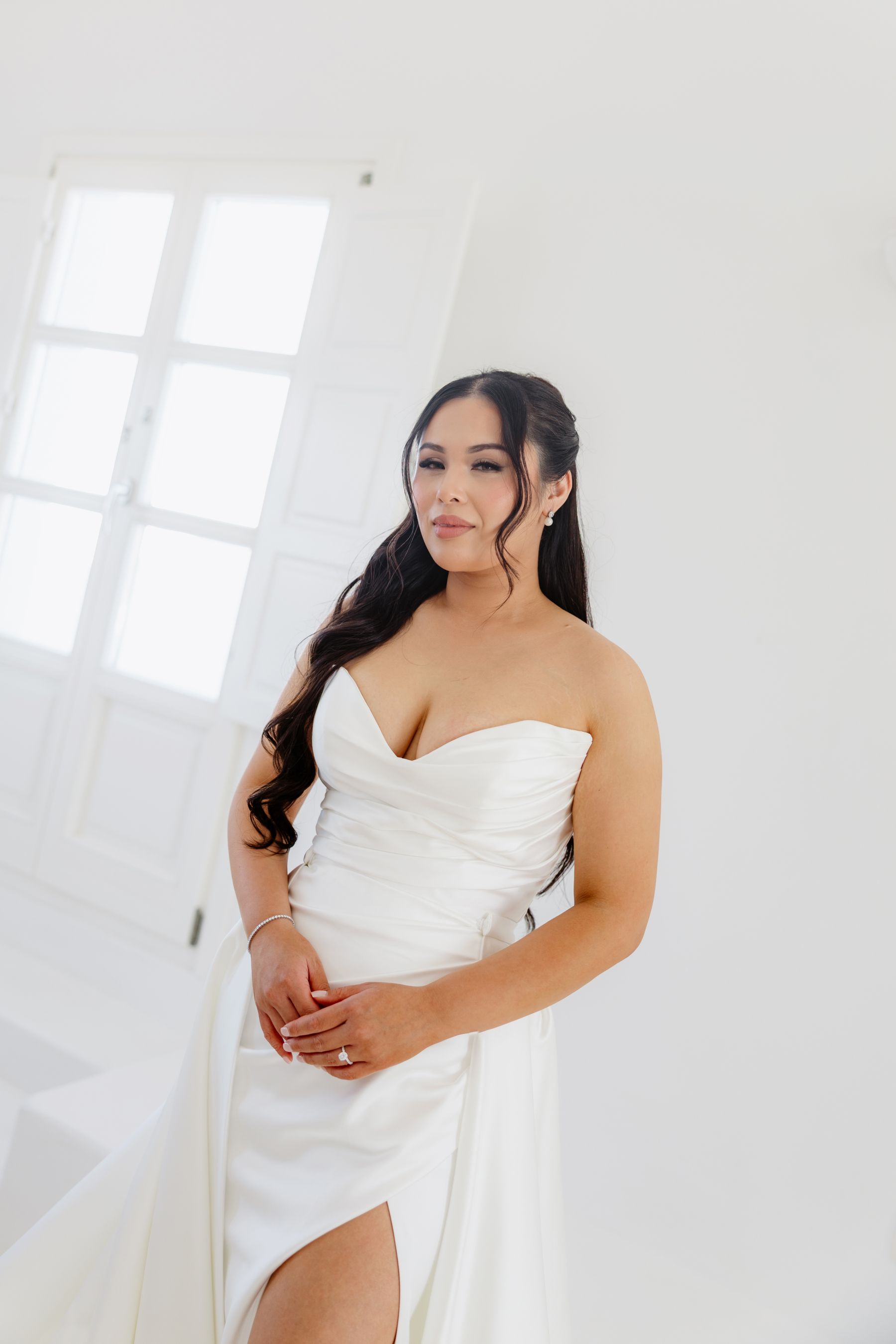“Fourteen Years Later, He Reminds Me It Was Love at First Sight”: Janet &amp; Anthony’s Wedding at Aenaon Villas, Santorini photo