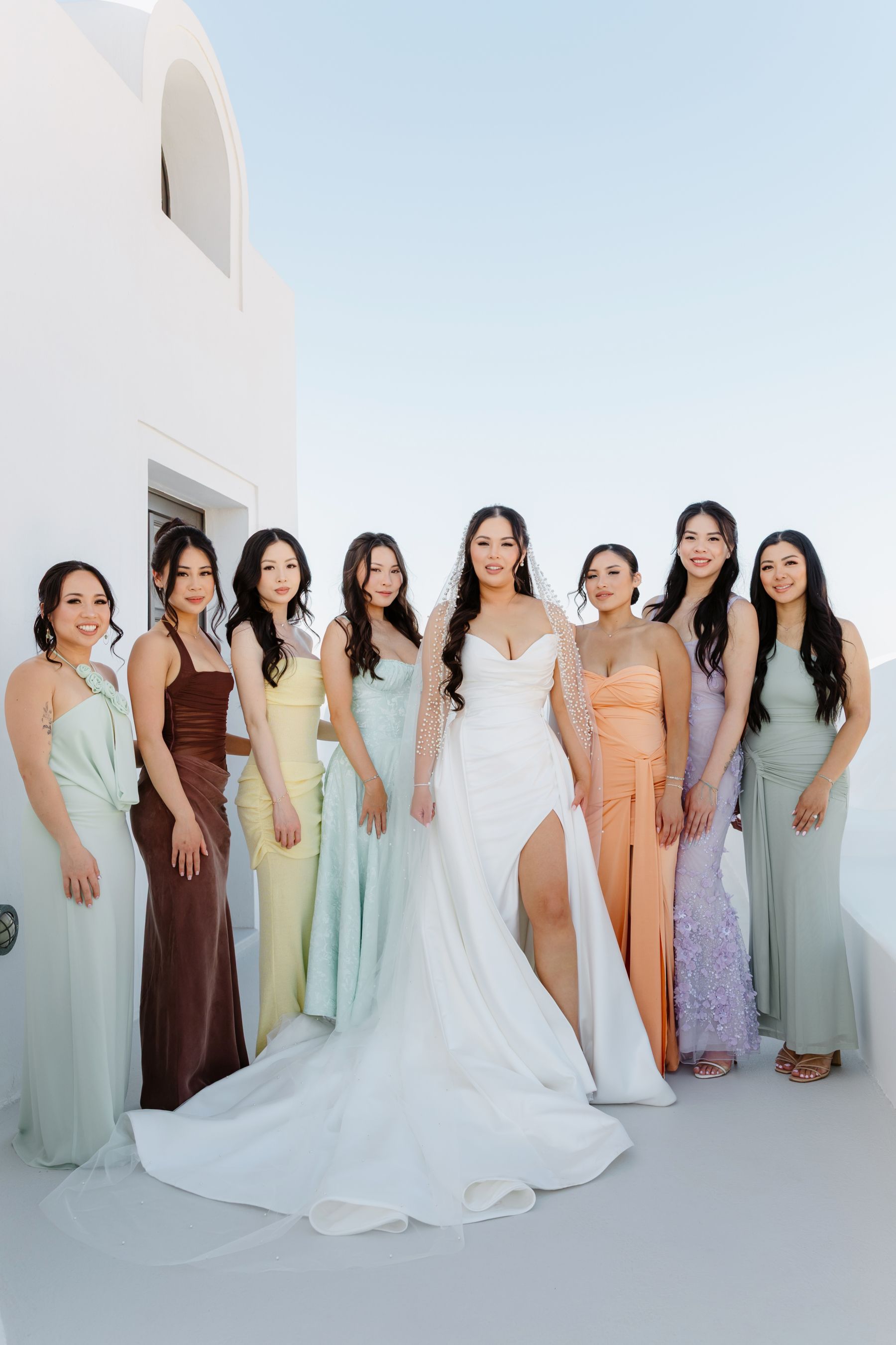“Fourteen Years Later, He Reminds Me It Was Love at First Sight”: Janet &amp; Anthony’s Wedding at Aenaon Villas, Santorini photo