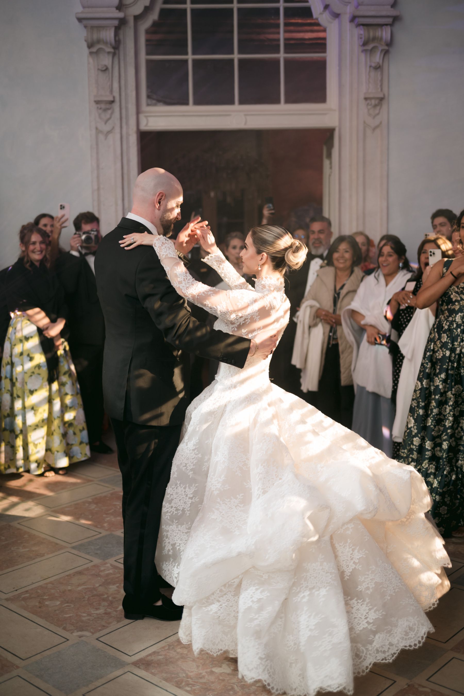 Timeless, Artistic, and Intentionally Dramatic: Andrea &amp; Jake's Wedding at Palácio Correio-Mor photo