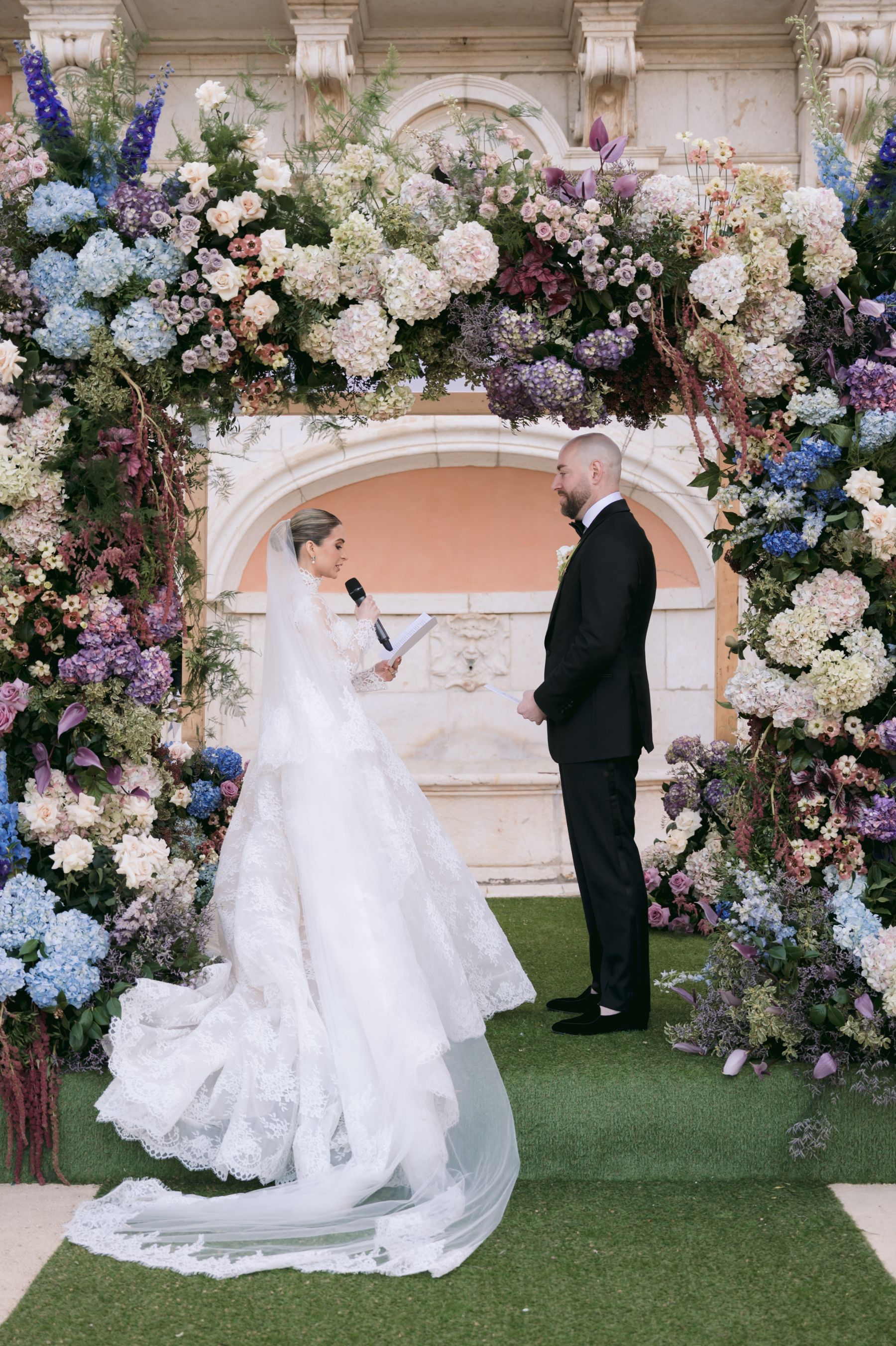 Timeless, Artistic, and Intentionally Dramatic: Andrea &amp; Jake's Wedding at Palácio Correio-Mor photo