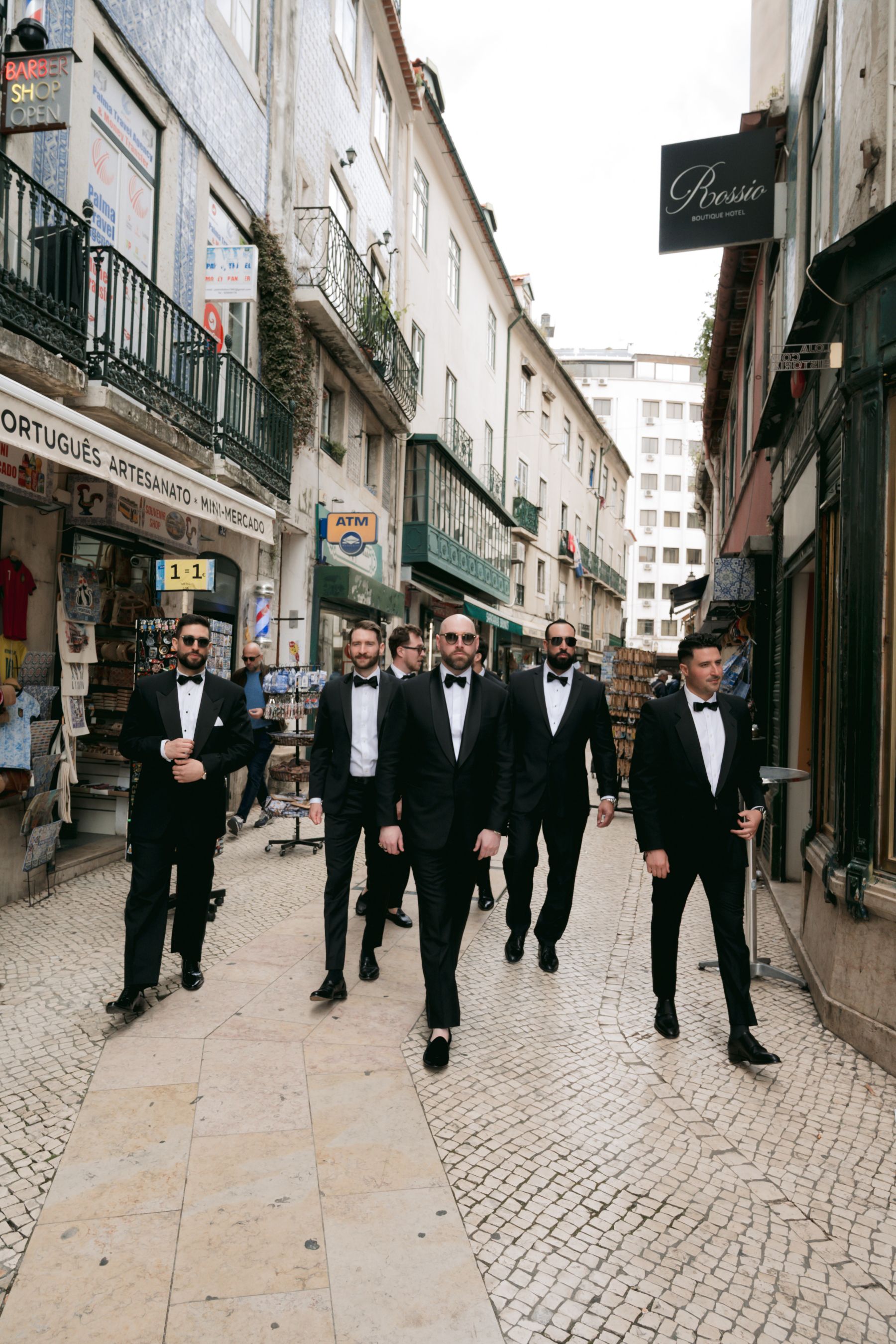 Timeless, Artistic, and Intentionally Dramatic: Andrea &amp; Jake's Wedding at Palácio Correio-Mor photo