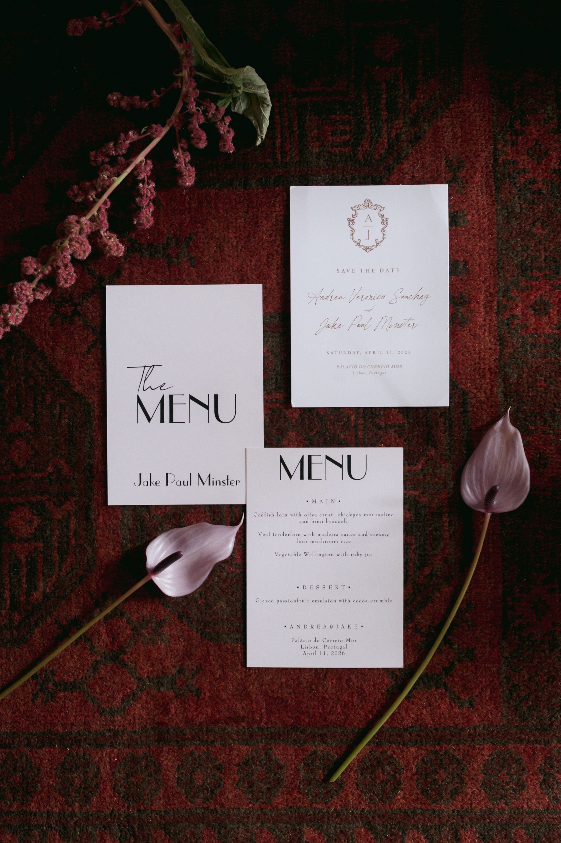 Timeless, Artistic, and Intentionally Dramatic: Andrea &amp; Jake's Wedding at Palácio Correio-Mor photo