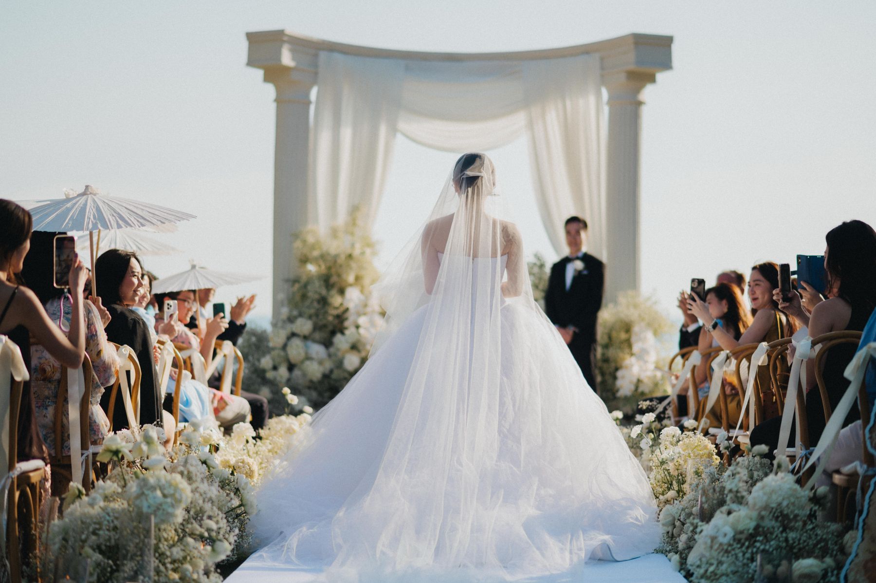 A Dog Portrait on Every Detail &amp; Beauty and the Beast on Saxophone: Gladys &amp; Donovan's Wedding at The Naka Phuket photo