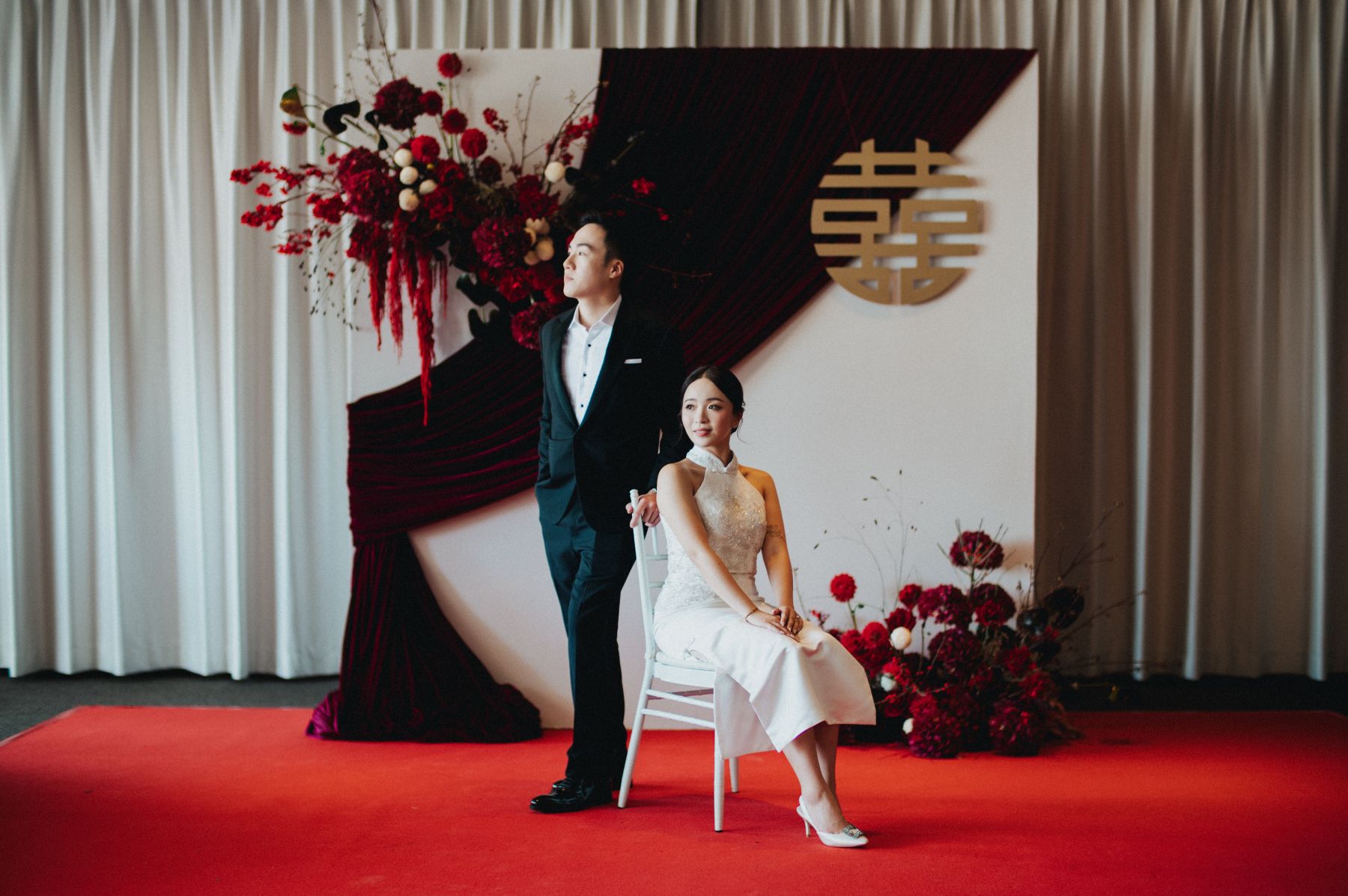 A Dog Portrait on Every Detail &amp; Beauty and the Beast on Saxophone: Gladys &amp; Donovan's Wedding at The Naka Phuket photo