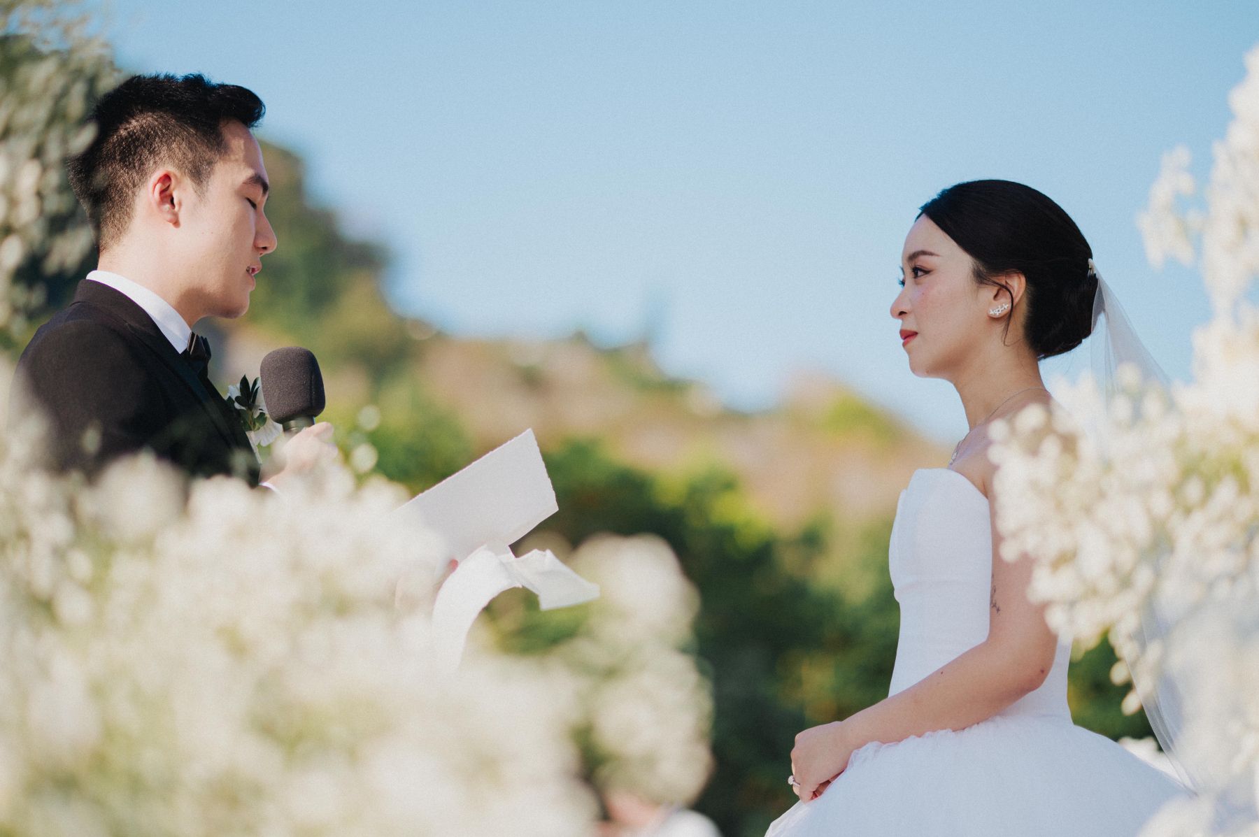 A Dog Portrait on Every Detail &amp; Beauty and the Beast on Saxophone: Gladys &amp; Donovan's Wedding at The Naka Phuket photo