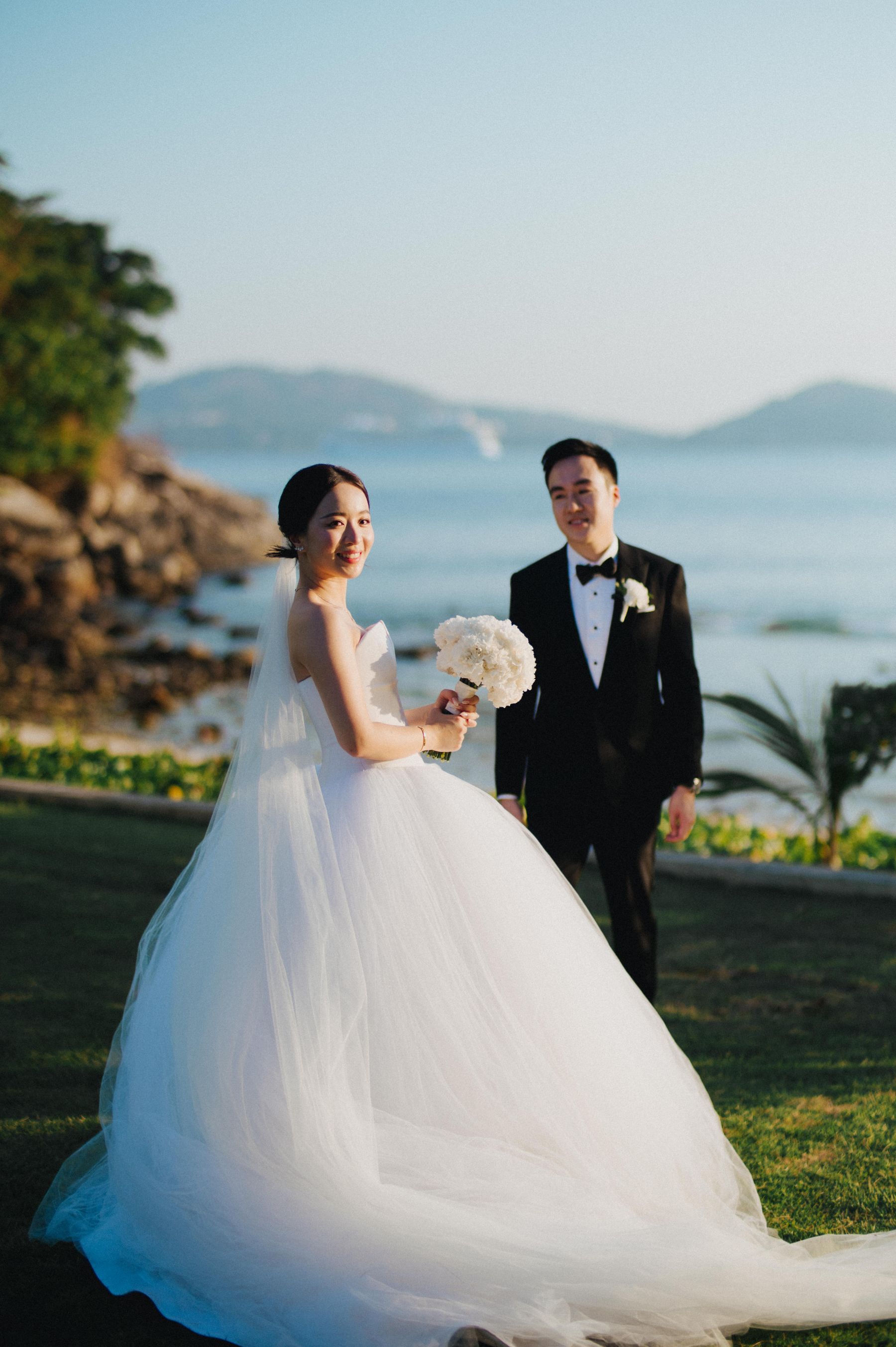 A Dog Portrait on Every Detail &amp; Beauty and the Beast on Saxophone: Gladys &amp; Donovan's Wedding at The Naka Phuket photo