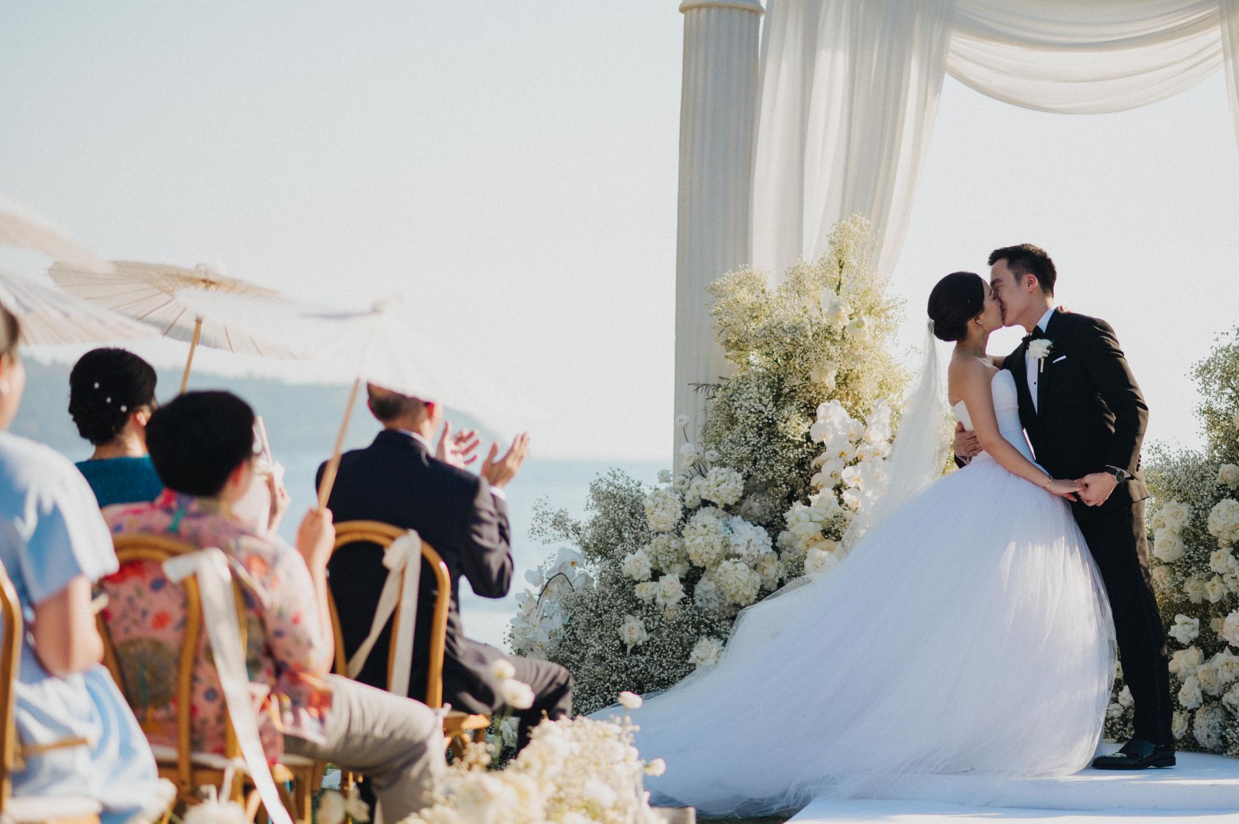 A Dog Portrait on Every Detail &amp; Beauty and the Beast on Saxophone: Gladys &amp; Donovan's Wedding at The Naka Phuket photo