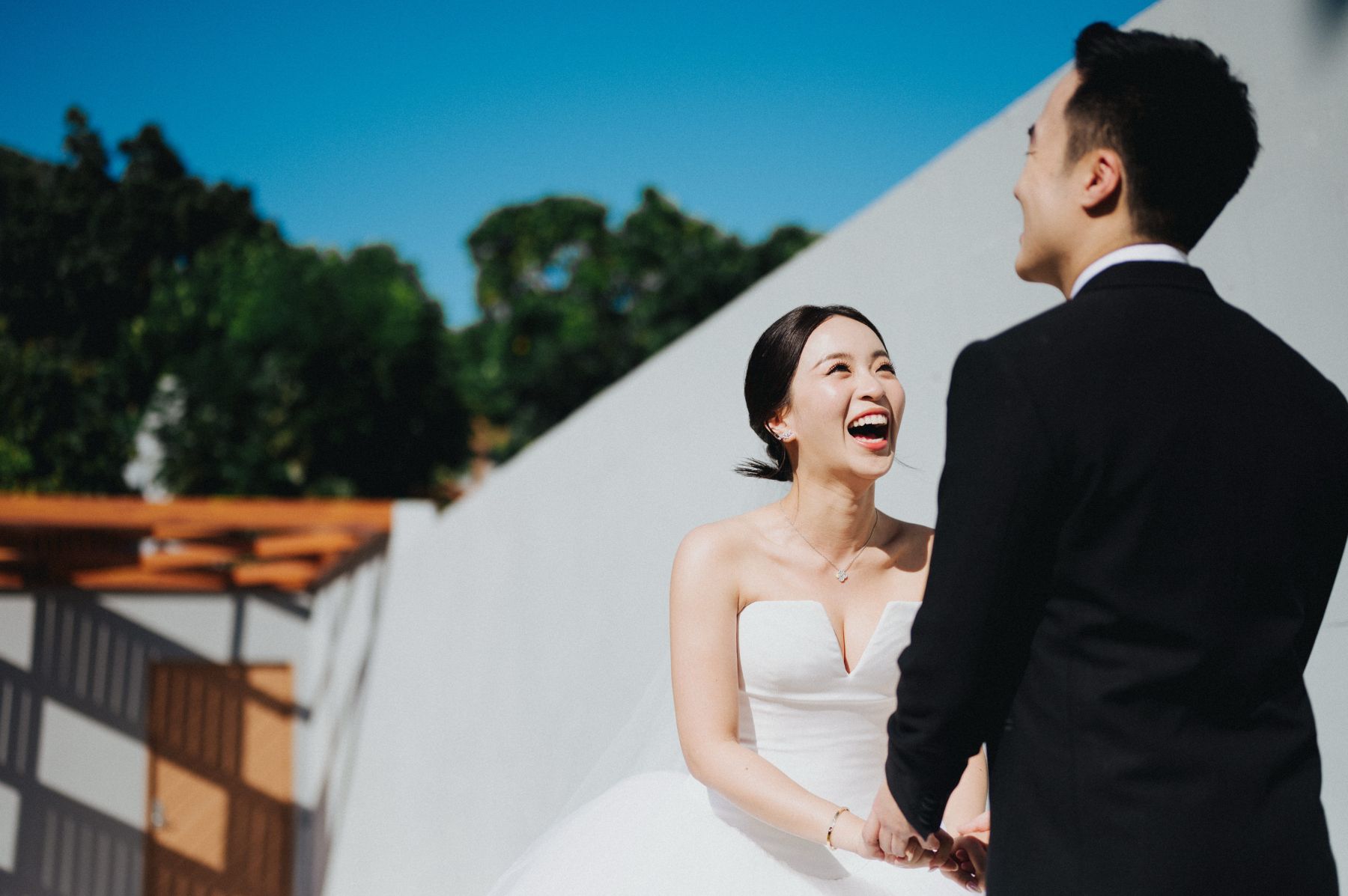 A Dog Portrait on Every Detail &amp; Beauty and the Beast on Saxophone: Gladys &amp; Donovan's Wedding at The Naka Phuket photo