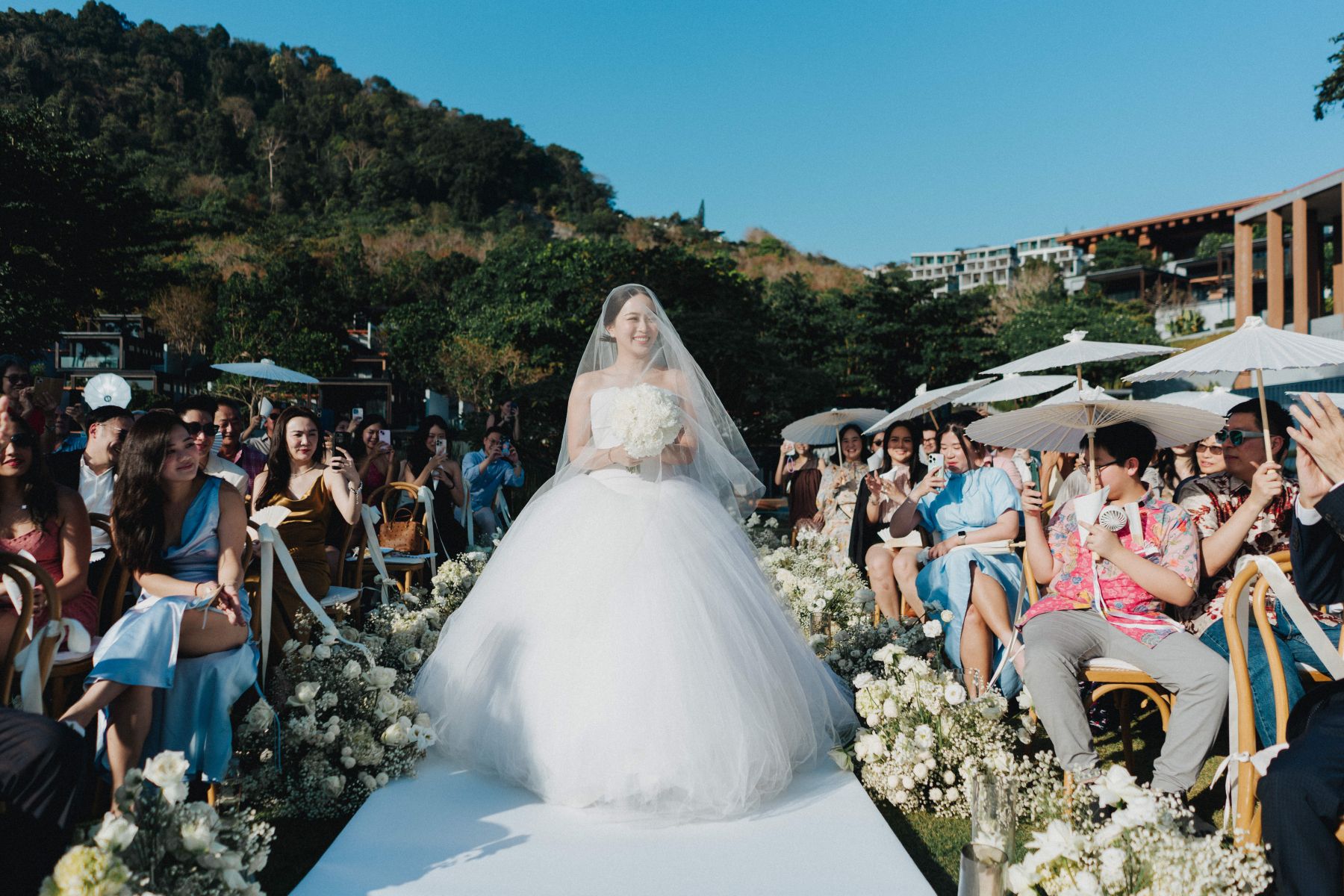 A Dog Portrait on Every Detail &amp; Beauty and the Beast on Saxophone: Gladys &amp; Donovan's Wedding at The Naka Phuket photo