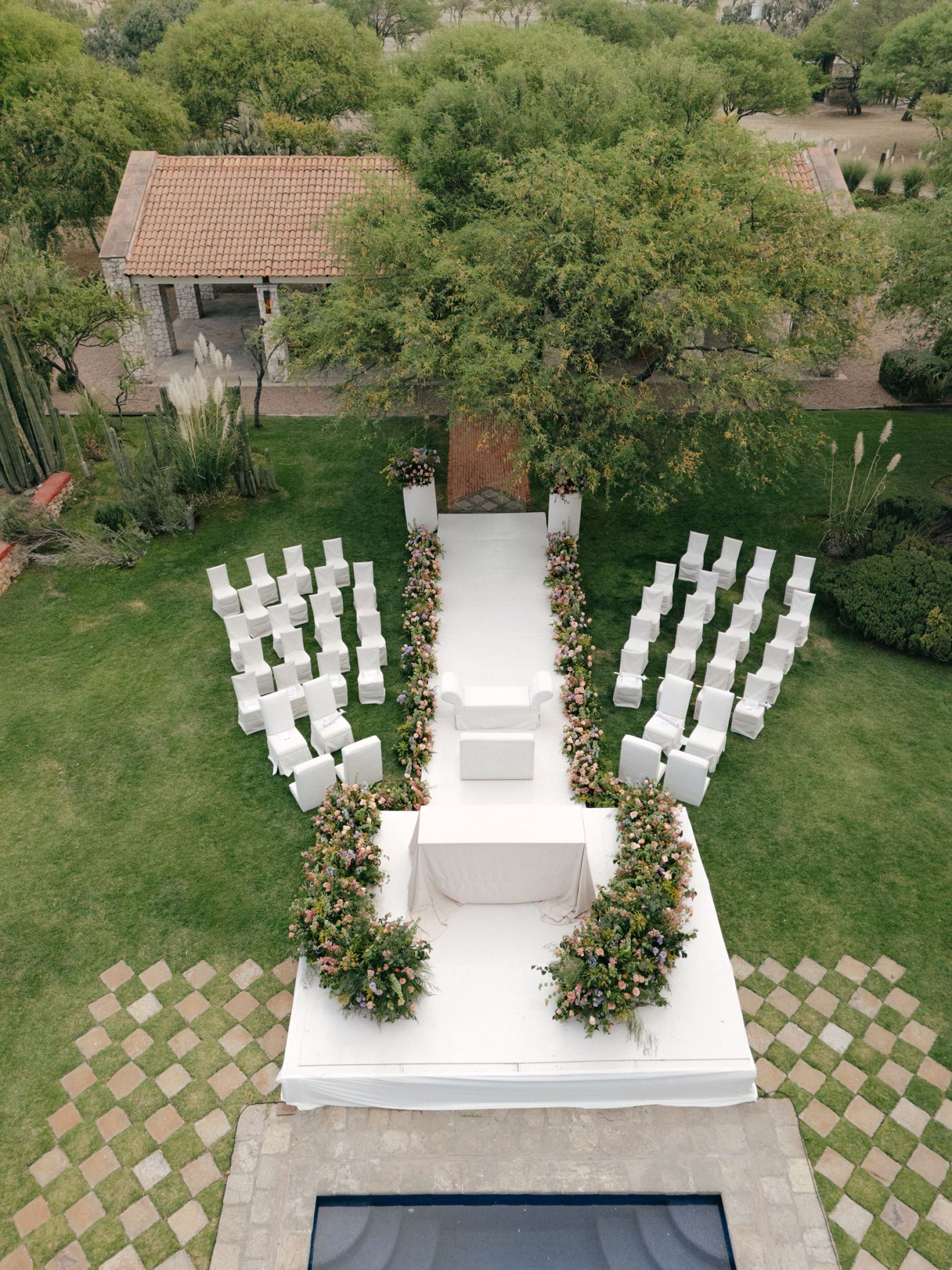 She Saved It on Pinterest at 15. Years Later, She Got Married There: Stefany &amp; Tobias's Wedding at Rancho Las Sabinas photo