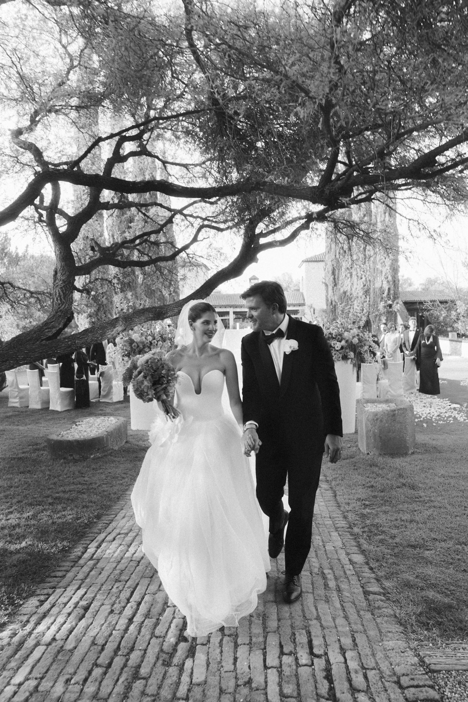 She Saved It on Pinterest at 15. Years Later, She Got Married There: Stefany &amp; Tobias's Wedding at Rancho Las Sabinas photo