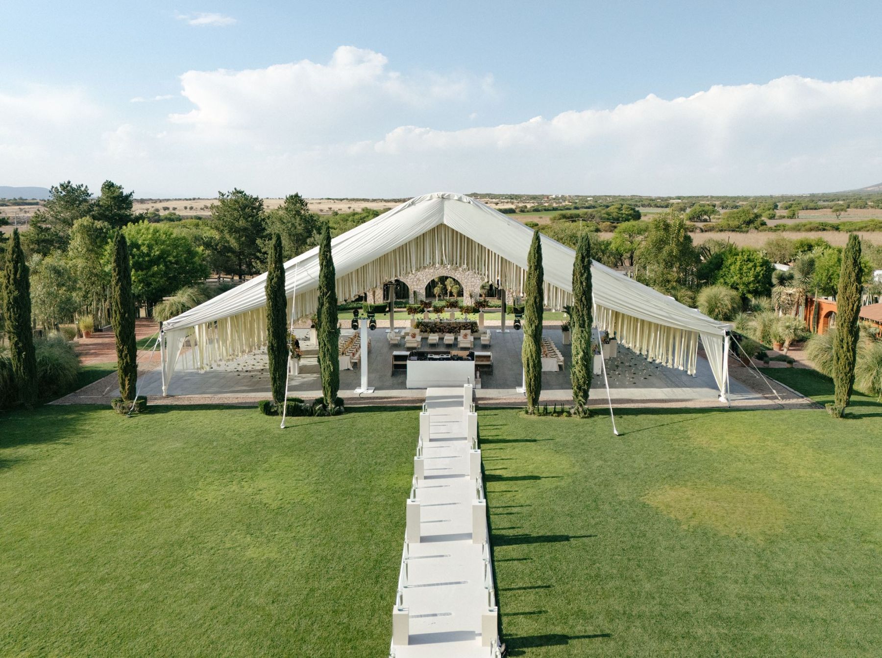 She Saved It on Pinterest at 15. Years Later, She Got Married There: Stefany &amp; Tobias's Wedding at Rancho Las Sabinas photo