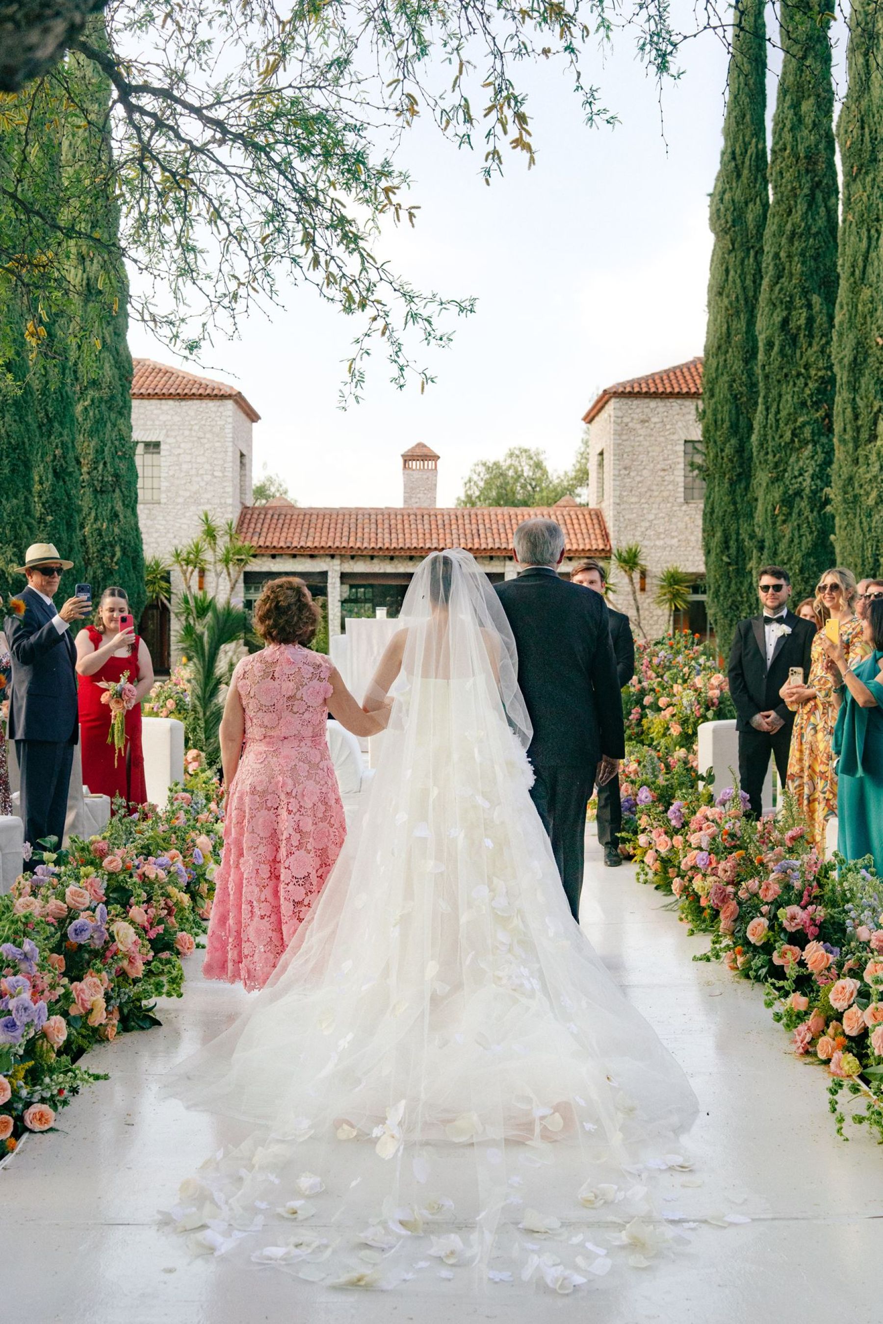 She Saved It on Pinterest at 15. Years Later, She Got Married There: Stefany &amp; Tobias's Wedding at Rancho Las Sabinas photo