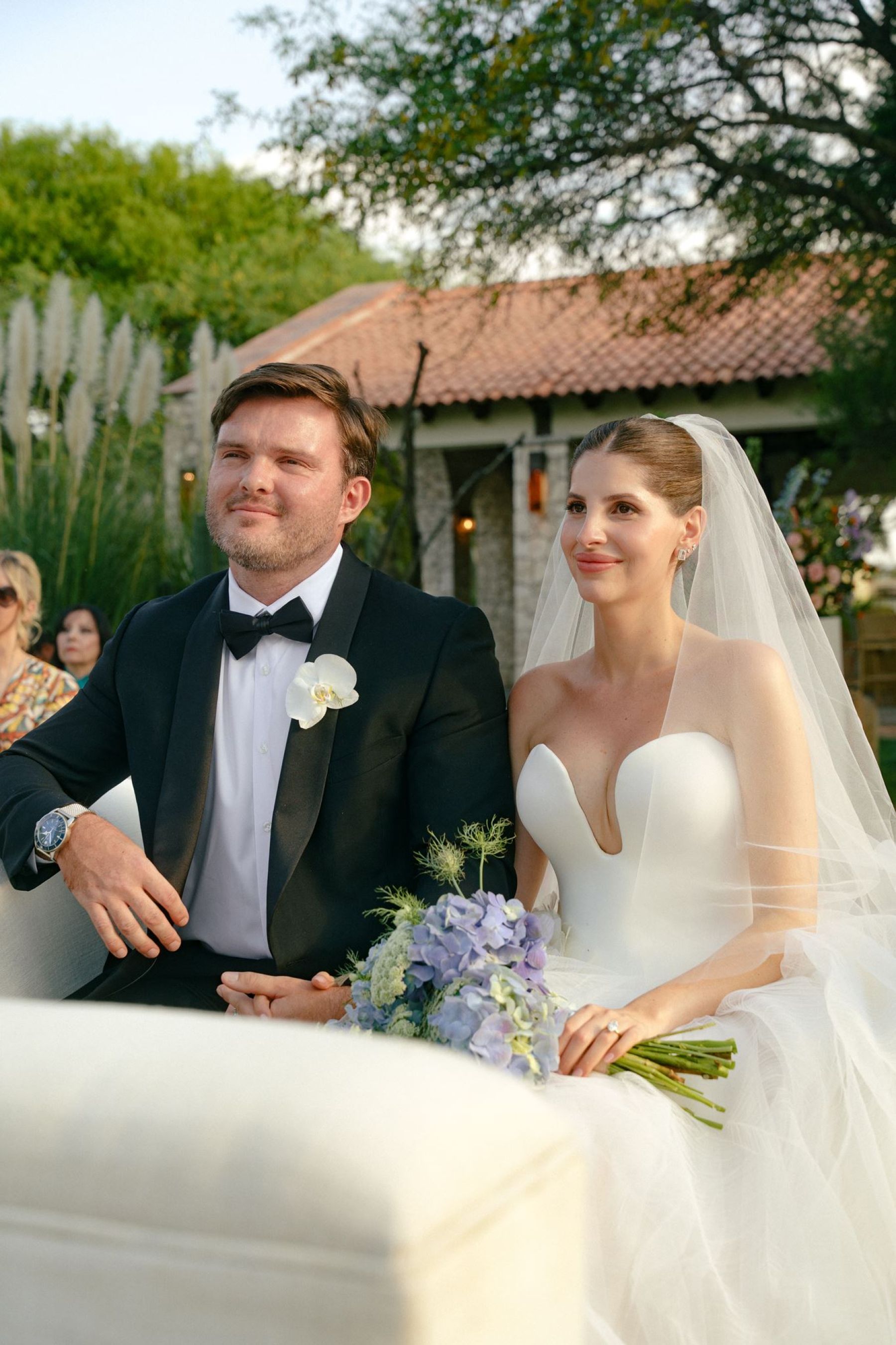 She Saved It on Pinterest at 15. Years Later, She Got Married There: Stefany &amp; Tobias's Wedding at Rancho Las Sabinas photo