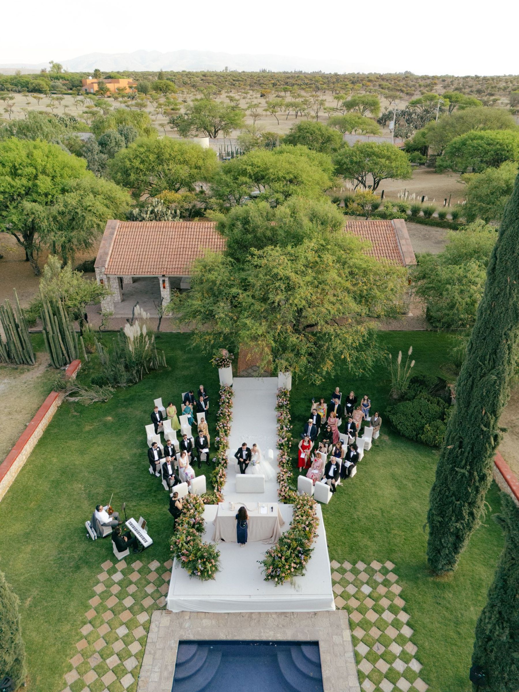 She Saved It on Pinterest at 15. Years Later, She Got Married There: Stefany &amp; Tobias's Wedding at Rancho Las Sabinas photo