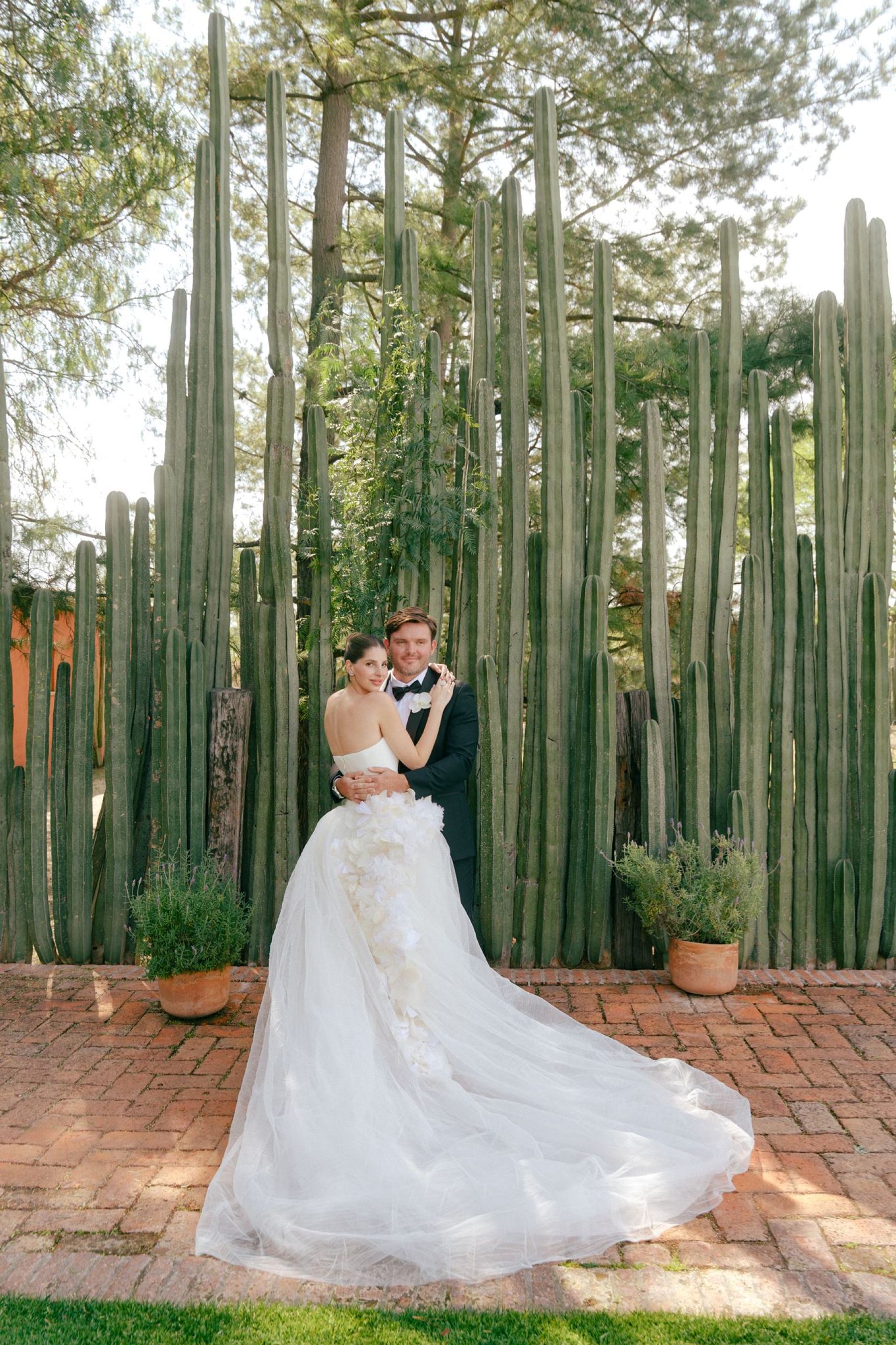 She Saved It on Pinterest at 15. Years Later, She Got Married There: Stefany &amp; Tobias's Wedding at Rancho Las Sabinas photo
