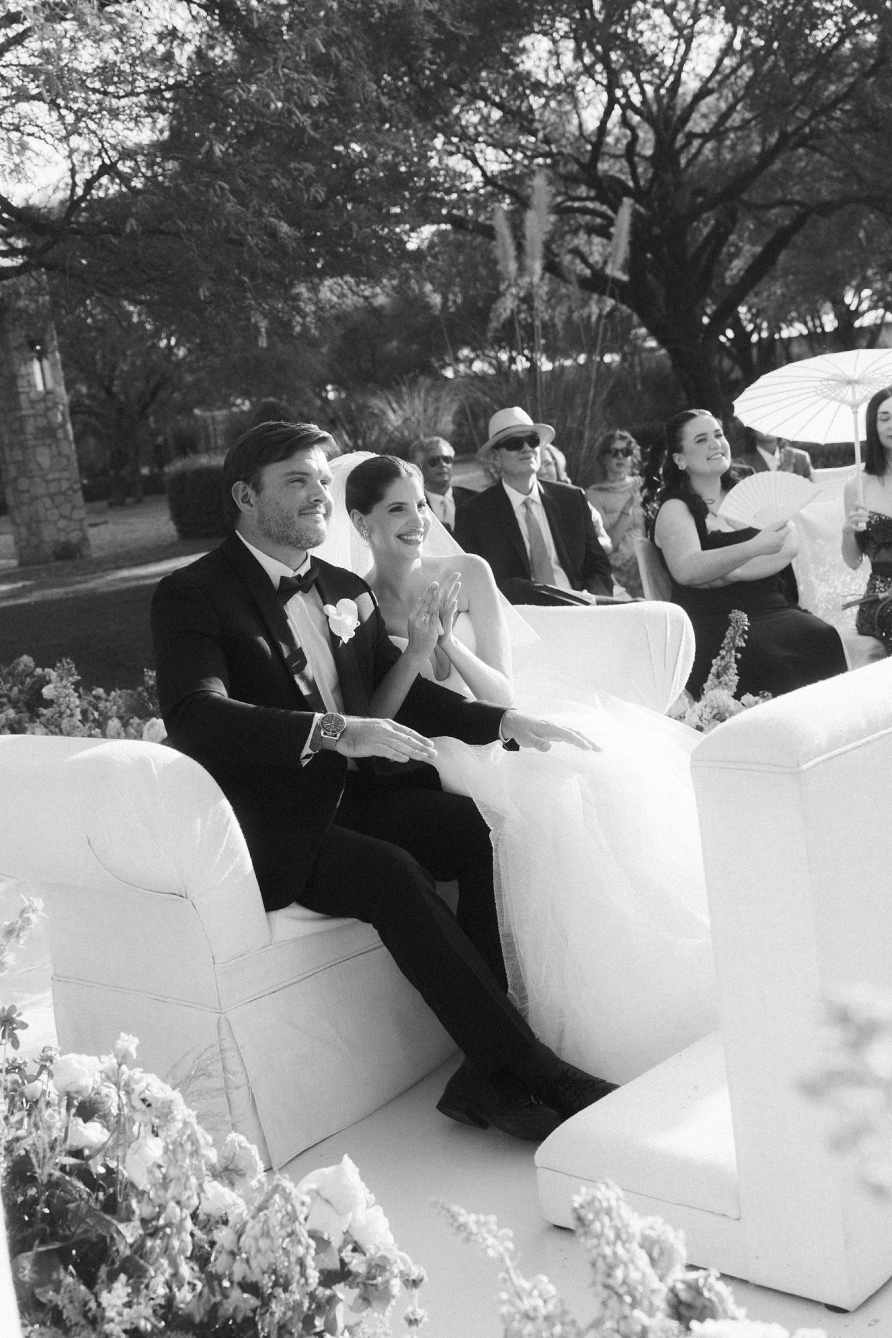 She Saved It on Pinterest at 15. Years Later, She Got Married There: Stefany &amp; Tobias's Wedding at Rancho Las Sabinas photo