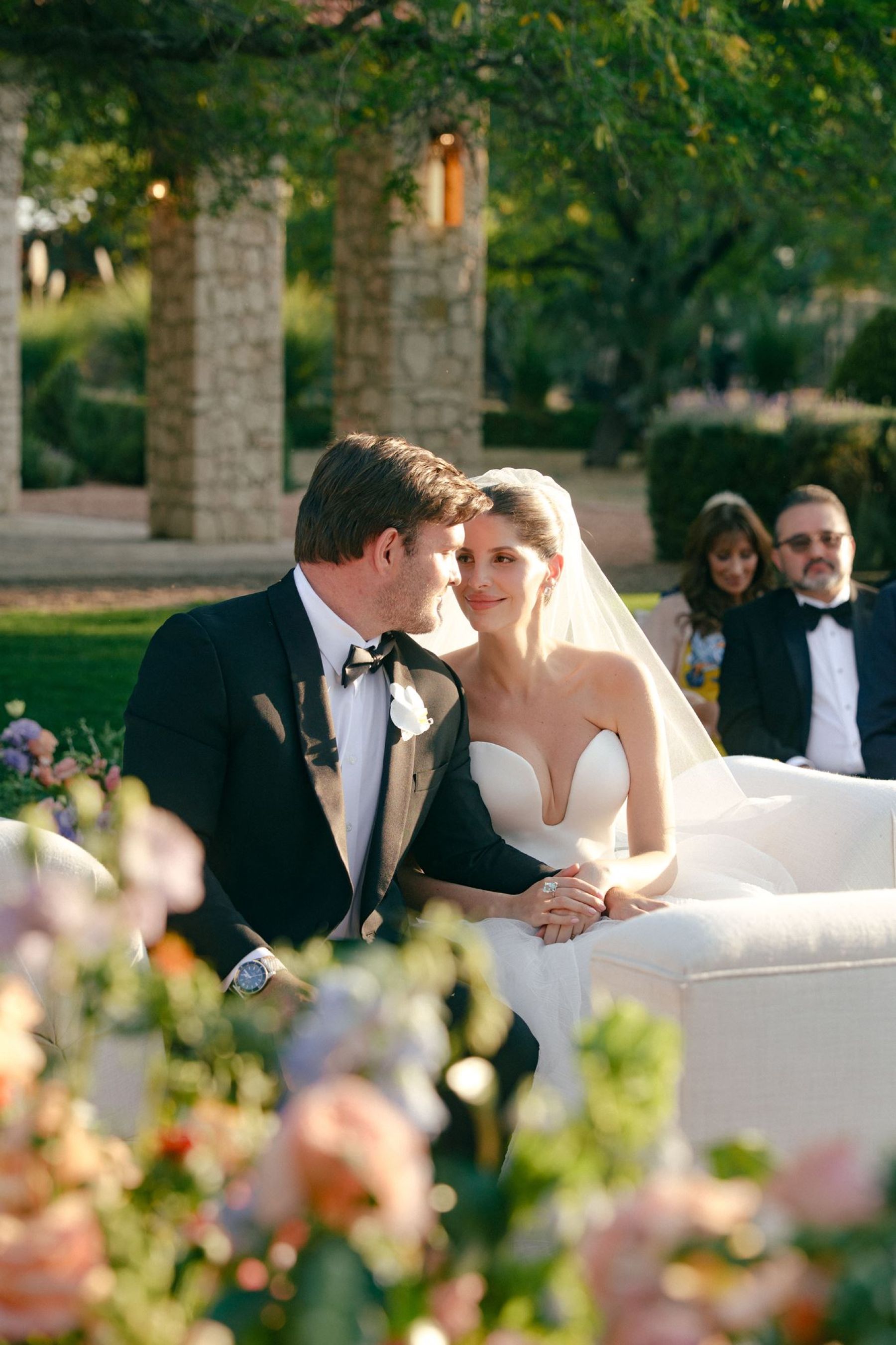 She Saved It on Pinterest at 15. Years Later, She Got Married There: Stefany &amp; Tobias's Wedding at Rancho Las Sabinas photo
