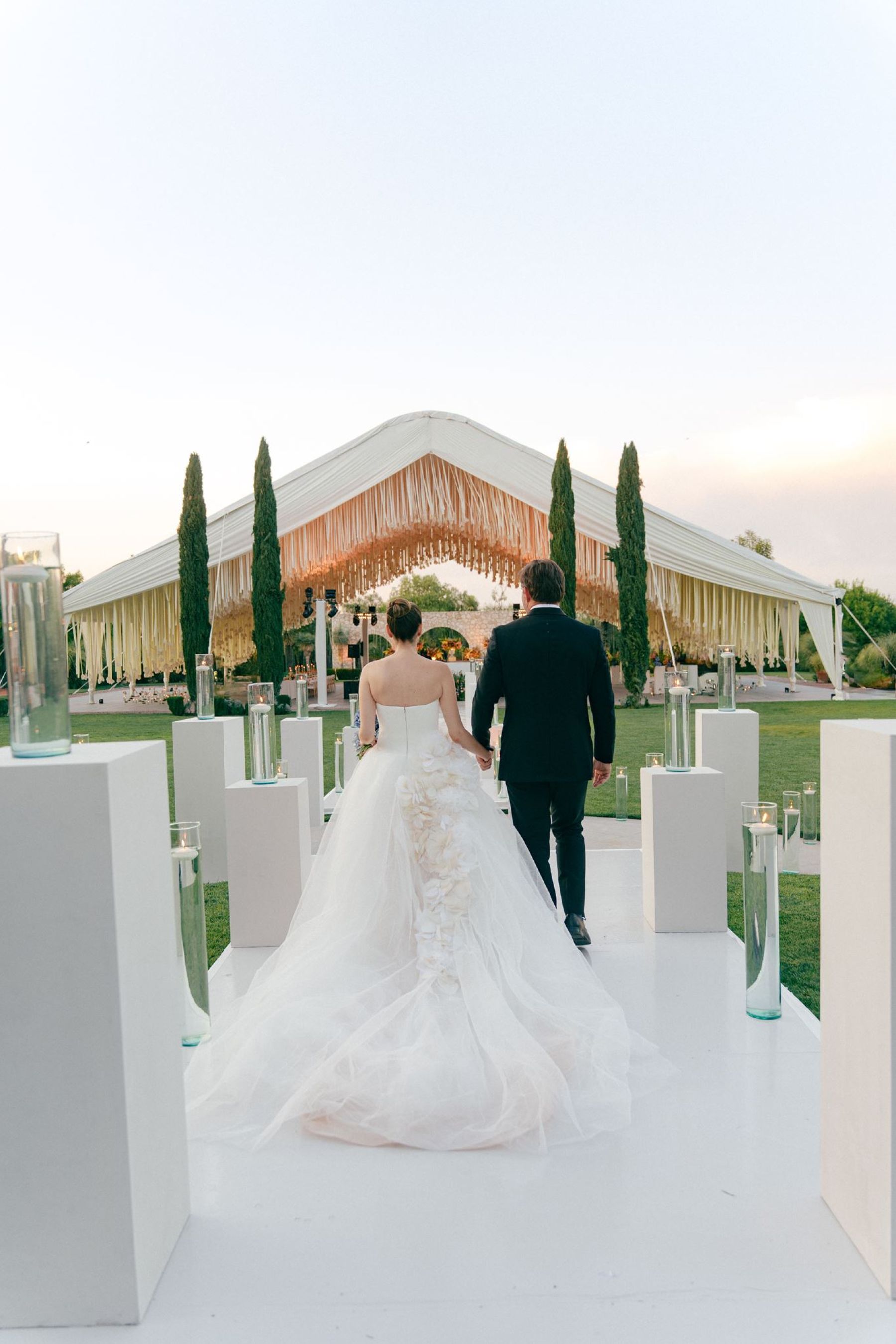 She Saved It on Pinterest at 15. Years Later, She Got Married There: Stefany &amp; Tobias's Wedding at Rancho Las Sabinas photo