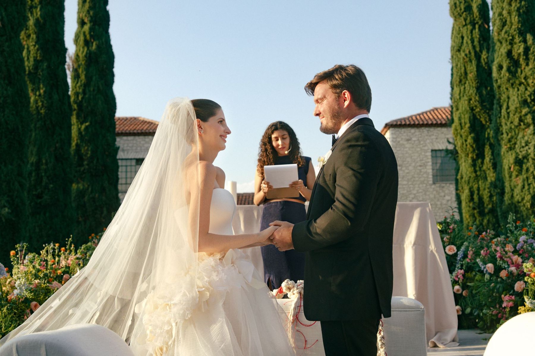 She Saved It on Pinterest at 15. Years Later, She Got Married There: Stefany &amp; Tobias's Wedding at Rancho Las Sabinas photo