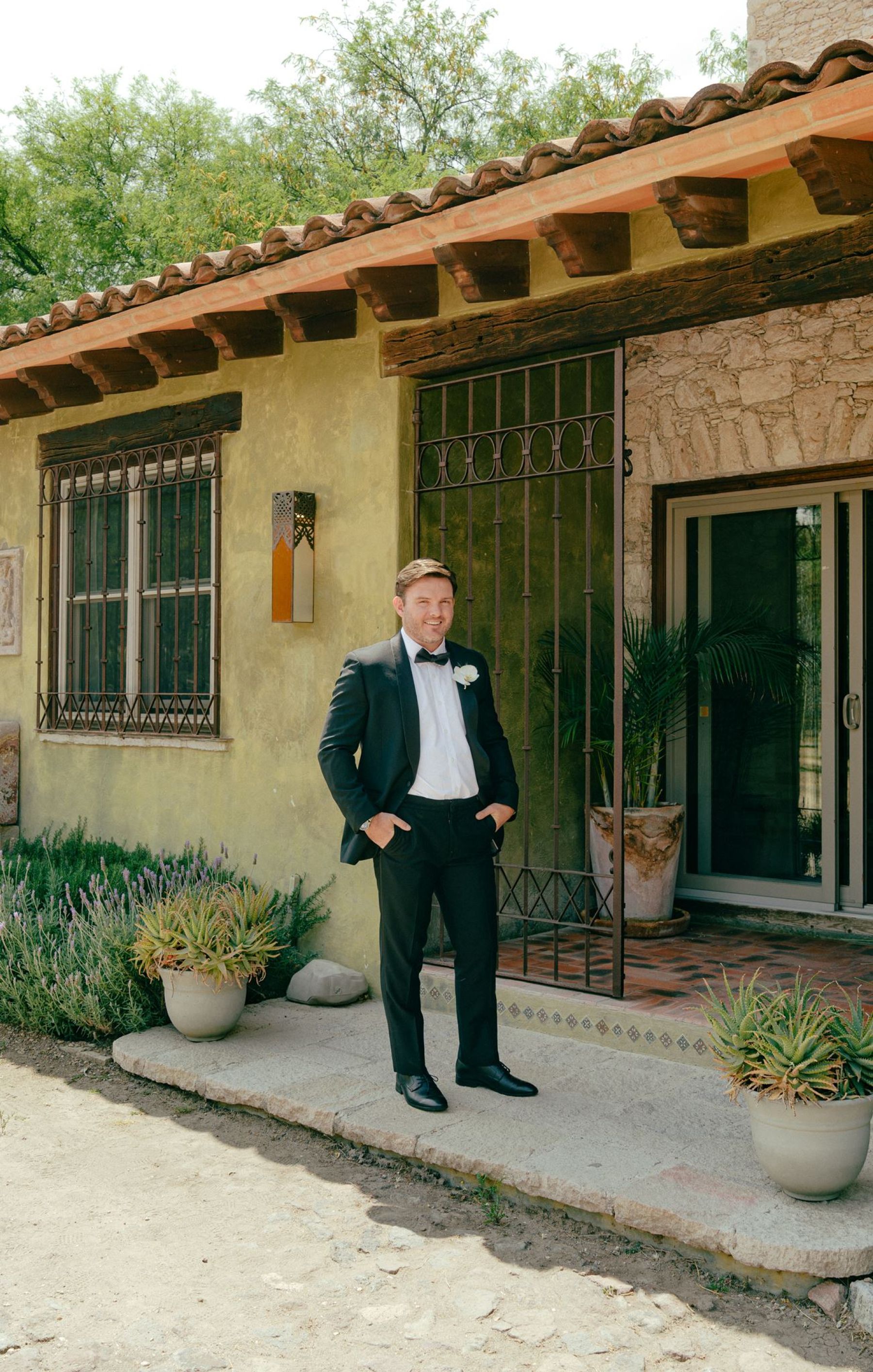 She Saved It on Pinterest at 15. Years Later, She Got Married There: Stefany &amp; Tobias's Wedding at Rancho Las Sabinas photo