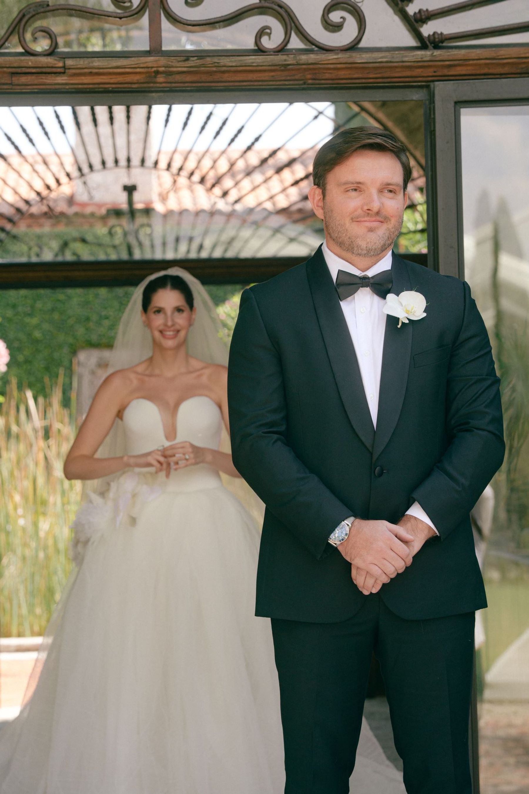 She Saved It on Pinterest at 15. Years Later, She Got Married There: Stefany &amp; Tobias's Wedding at Rancho Las Sabinas photo
