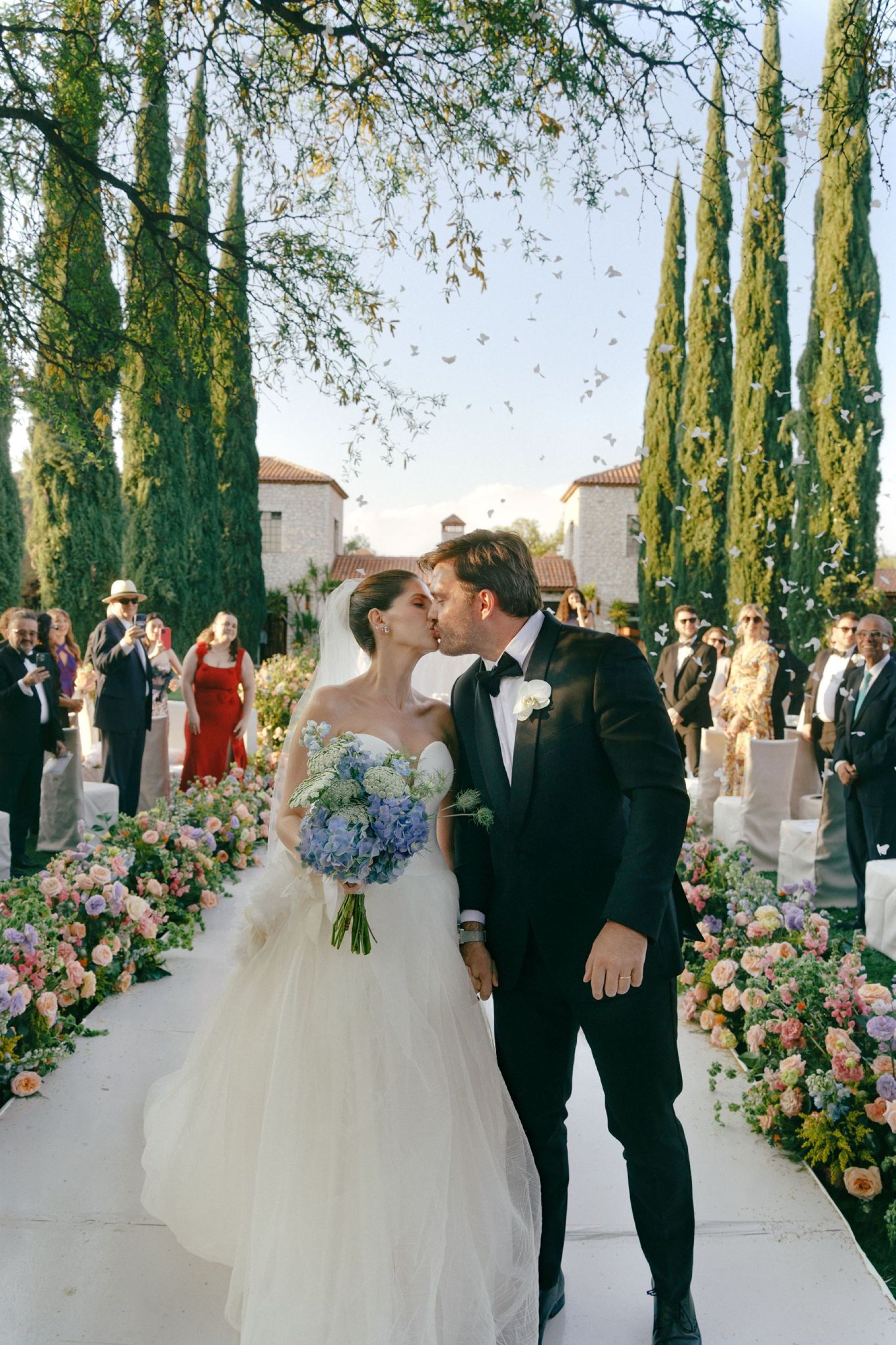 She Saved It on Pinterest at 15. Years Later, She Got Married There: Stefany &amp; Tobias's Wedding at Rancho Las Sabinas photo