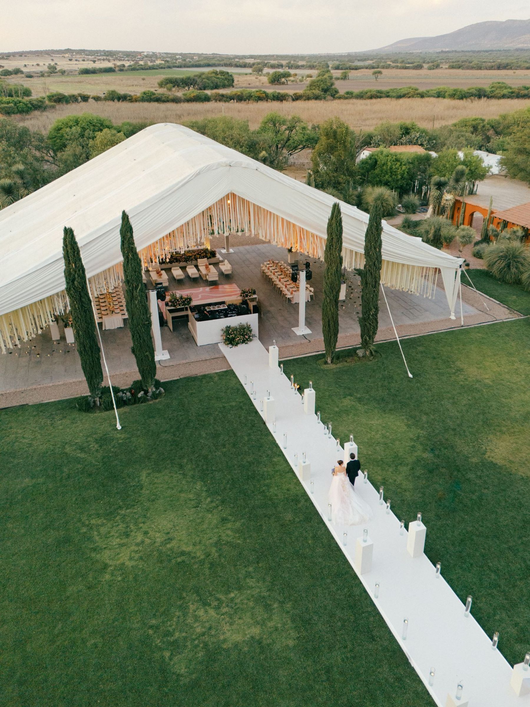 She Saved It on Pinterest at 15. Years Later, She Got Married There: Stefany &amp; Tobias's Wedding at Rancho Las Sabinas photo