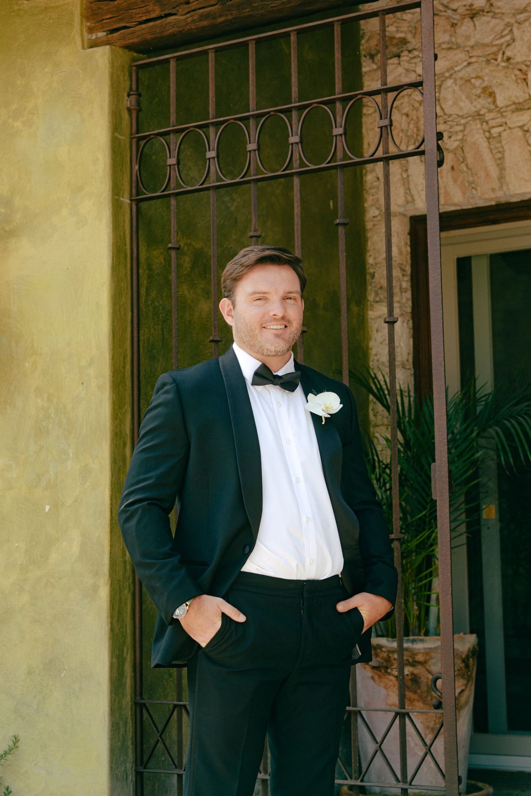 She Saved It on Pinterest at 15. Years Later, She Got Married There: Stefany &amp; Tobias's Wedding at Rancho Las Sabinas photo
