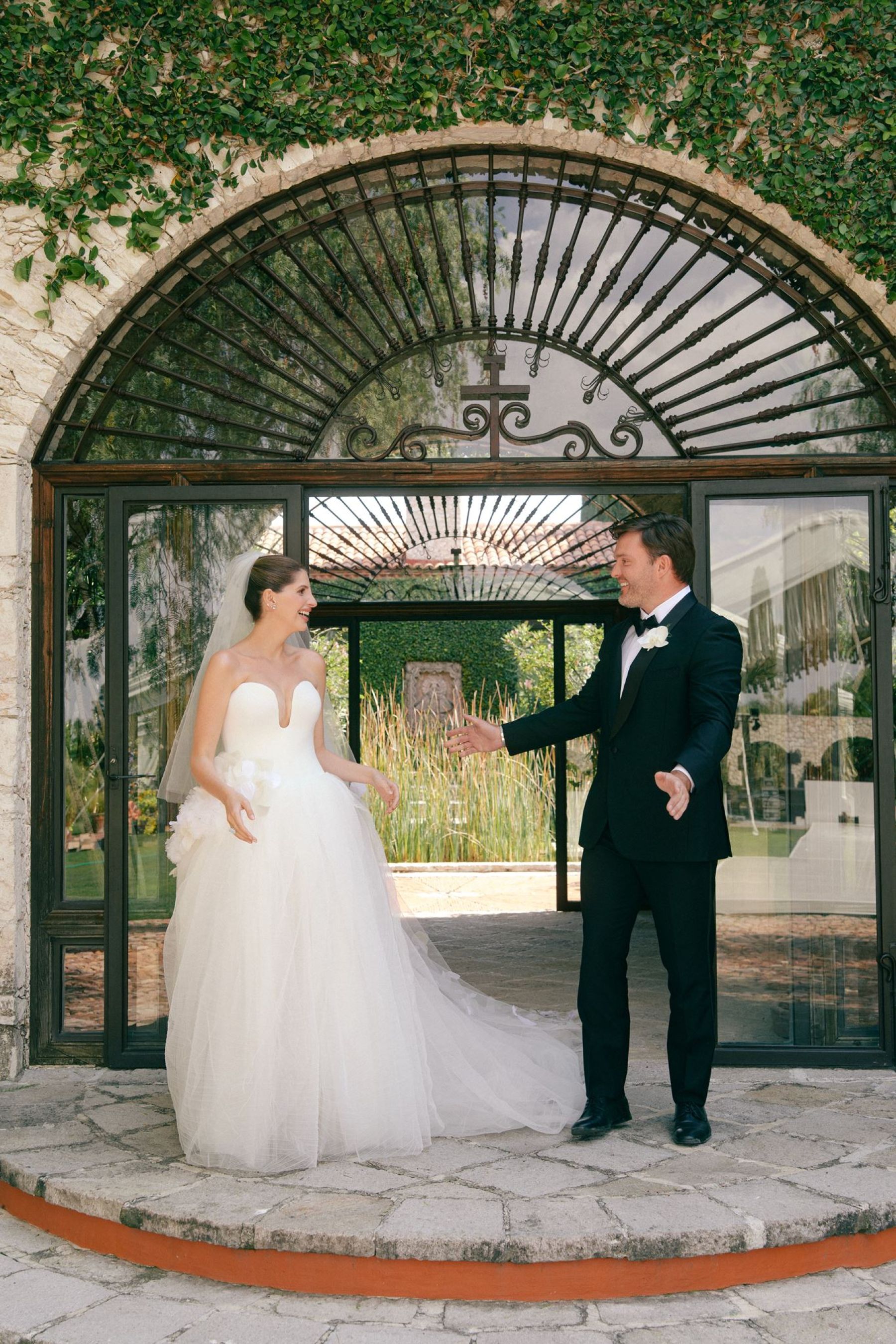 She Saved It on Pinterest at 15. Years Later, She Got Married There: Stefany &amp; Tobias's Wedding at Rancho Las Sabinas photo