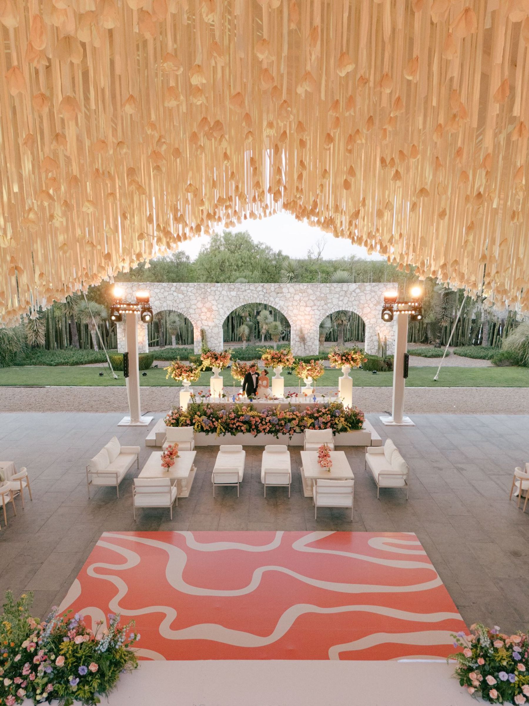 She Saved It on Pinterest at 15. Years Later, She Got Married There: Stefany &amp; Tobias's Wedding at Rancho Las Sabinas photo