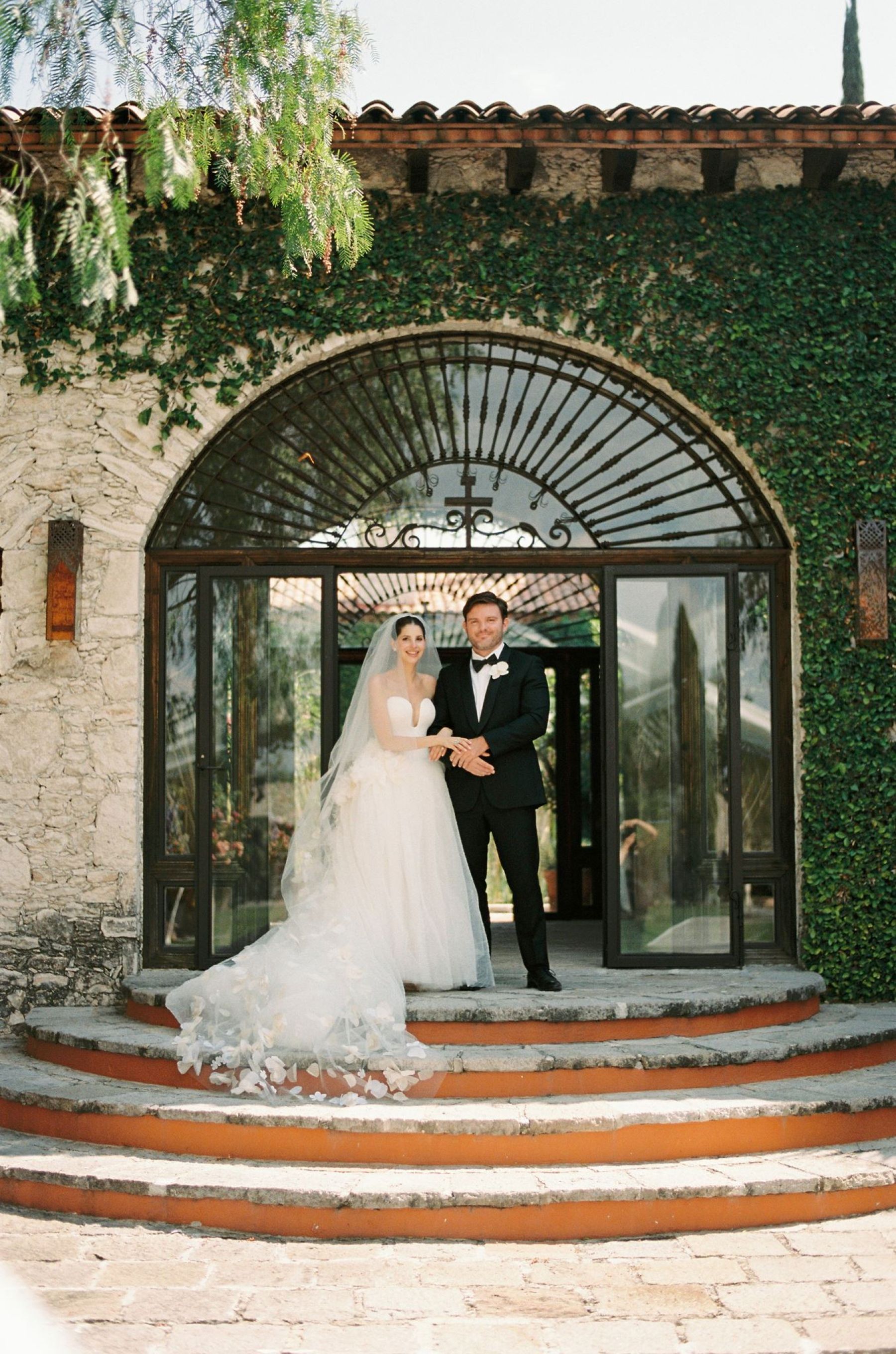 She Saved It on Pinterest at 15. Years Later, She Got Married There: Stefany &amp; Tobias's Wedding at Rancho Las Sabinas photo