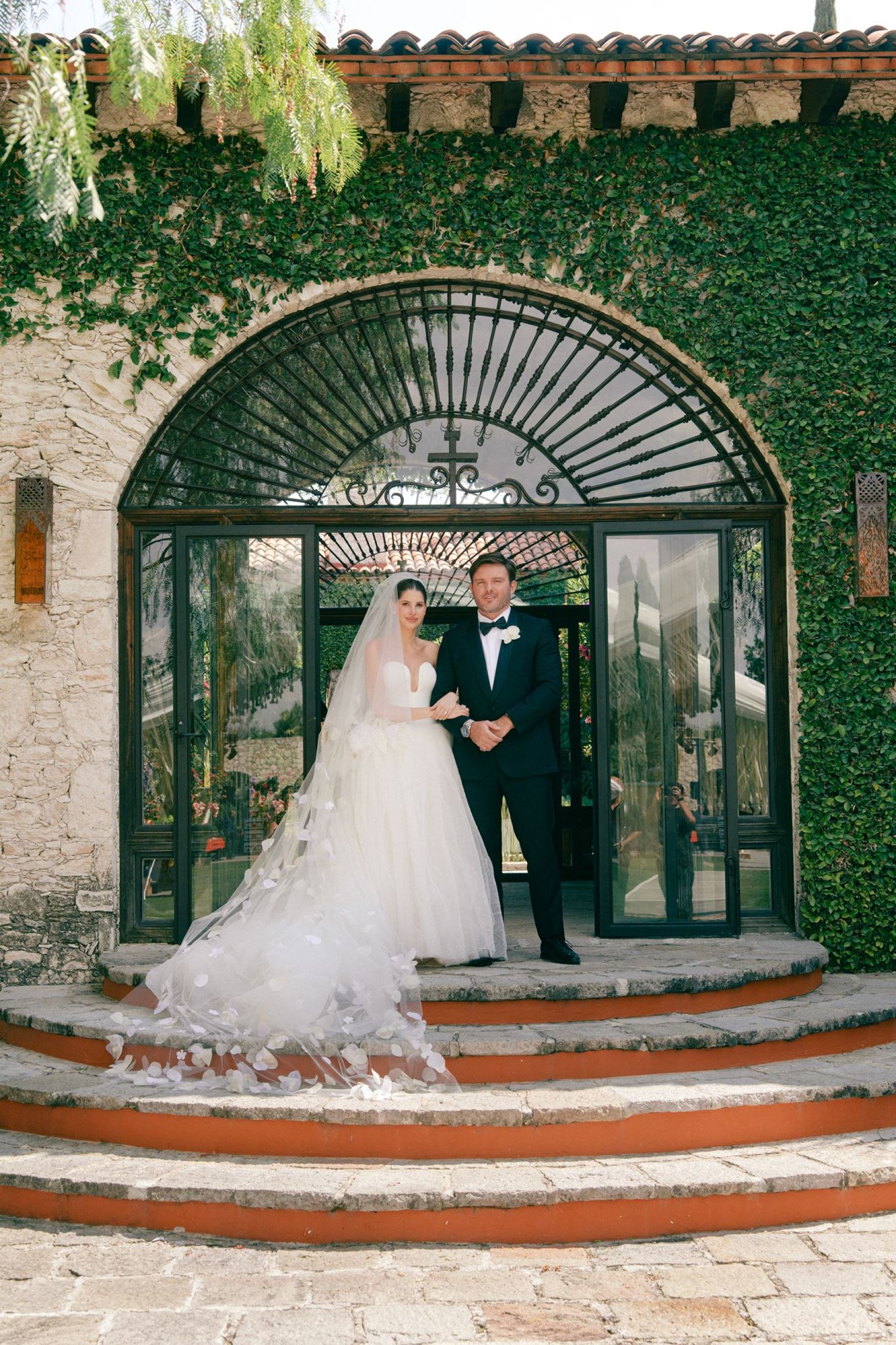 She Saved It on Pinterest at 15. Years Later, She Got Married There: Stefany &amp; Tobias's Wedding at Rancho Las Sabinas photo