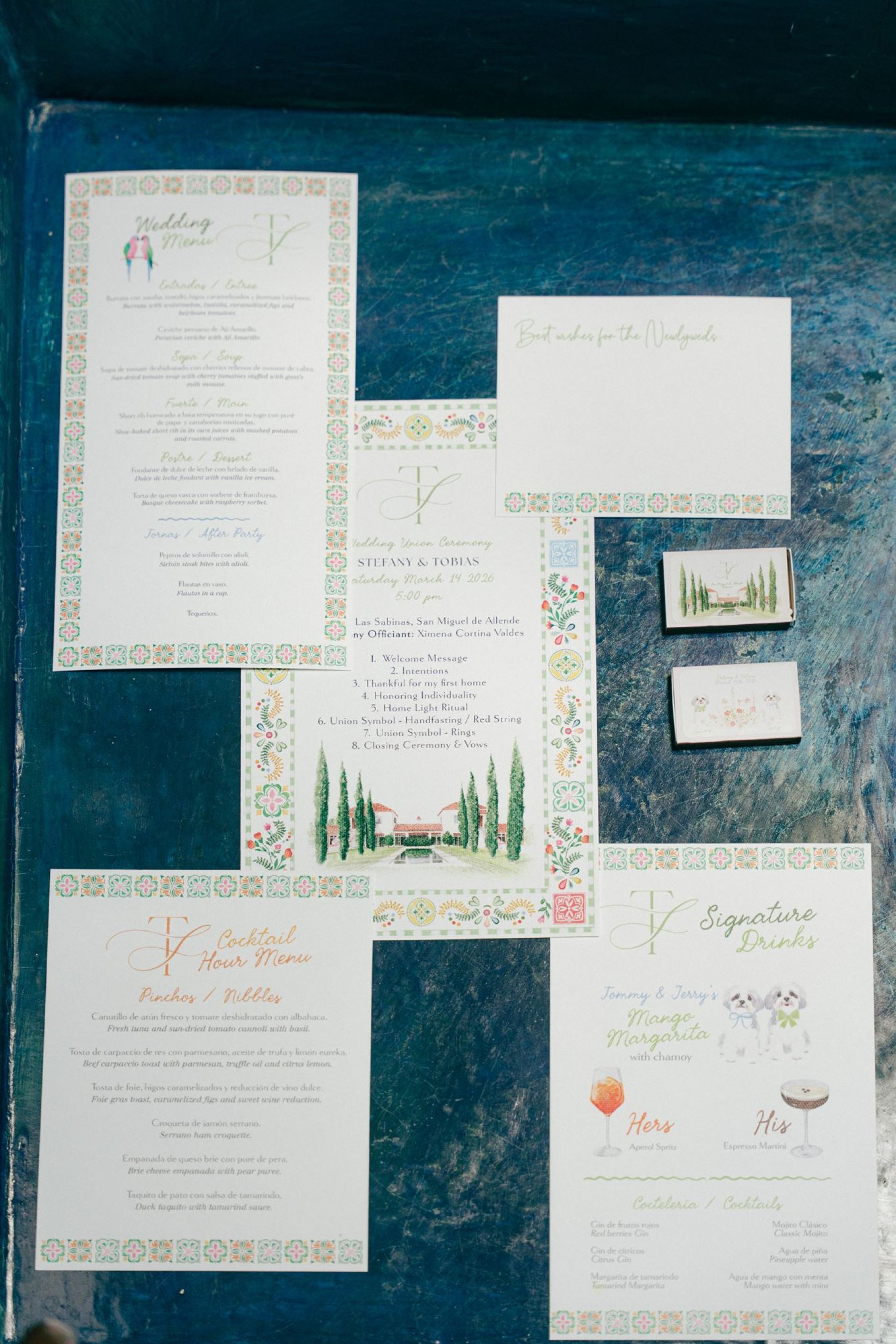 She Saved It on Pinterest at 15. Years Later, She Got Married There: Stefany &amp; Tobias's Wedding at Rancho Las Sabinas photo