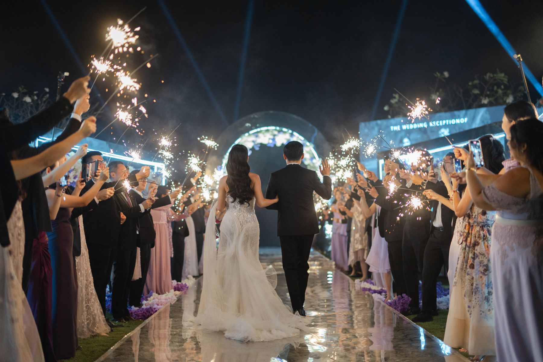 A Mirrored Aisle and a Bali Sky: Nouva &amp; Hary's Wedding at Six Senses Uluwatu photo