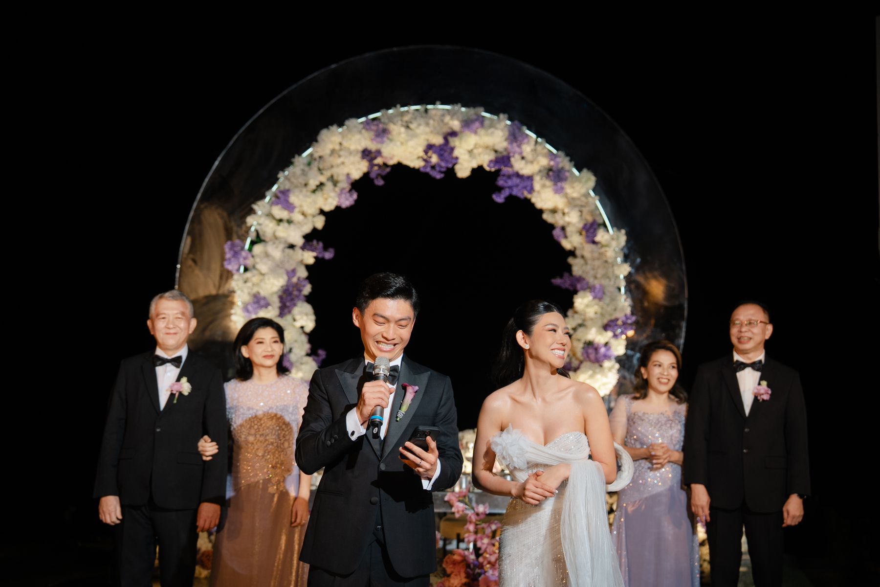 A Mirrored Aisle and a Bali Sky: Nouva &amp; Hary's Wedding at Six Senses Uluwatu photo