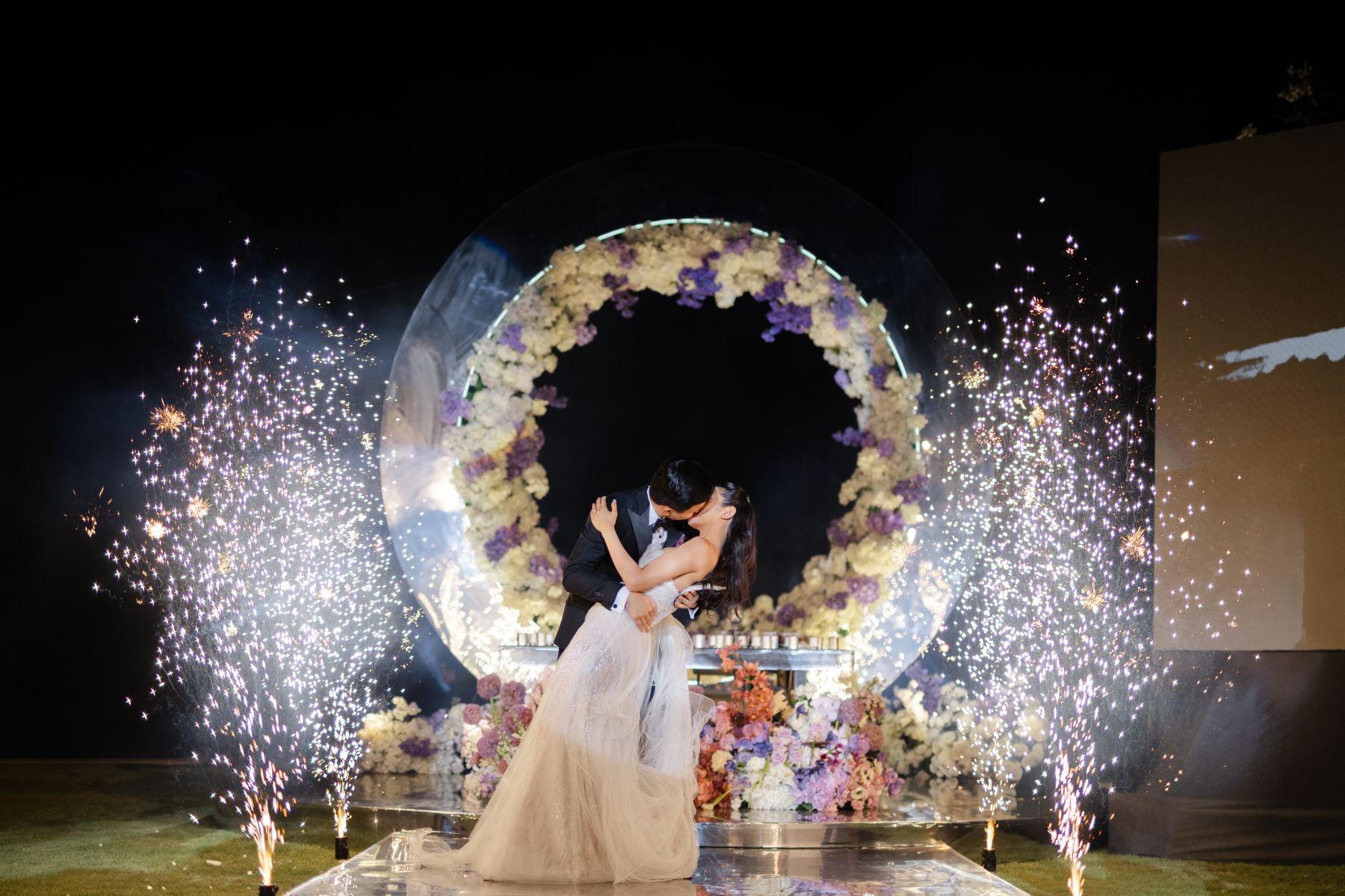A Mirrored Aisle and a Bali Sky: Nouva &amp; Hary's Wedding at Six Senses Uluwatu photo