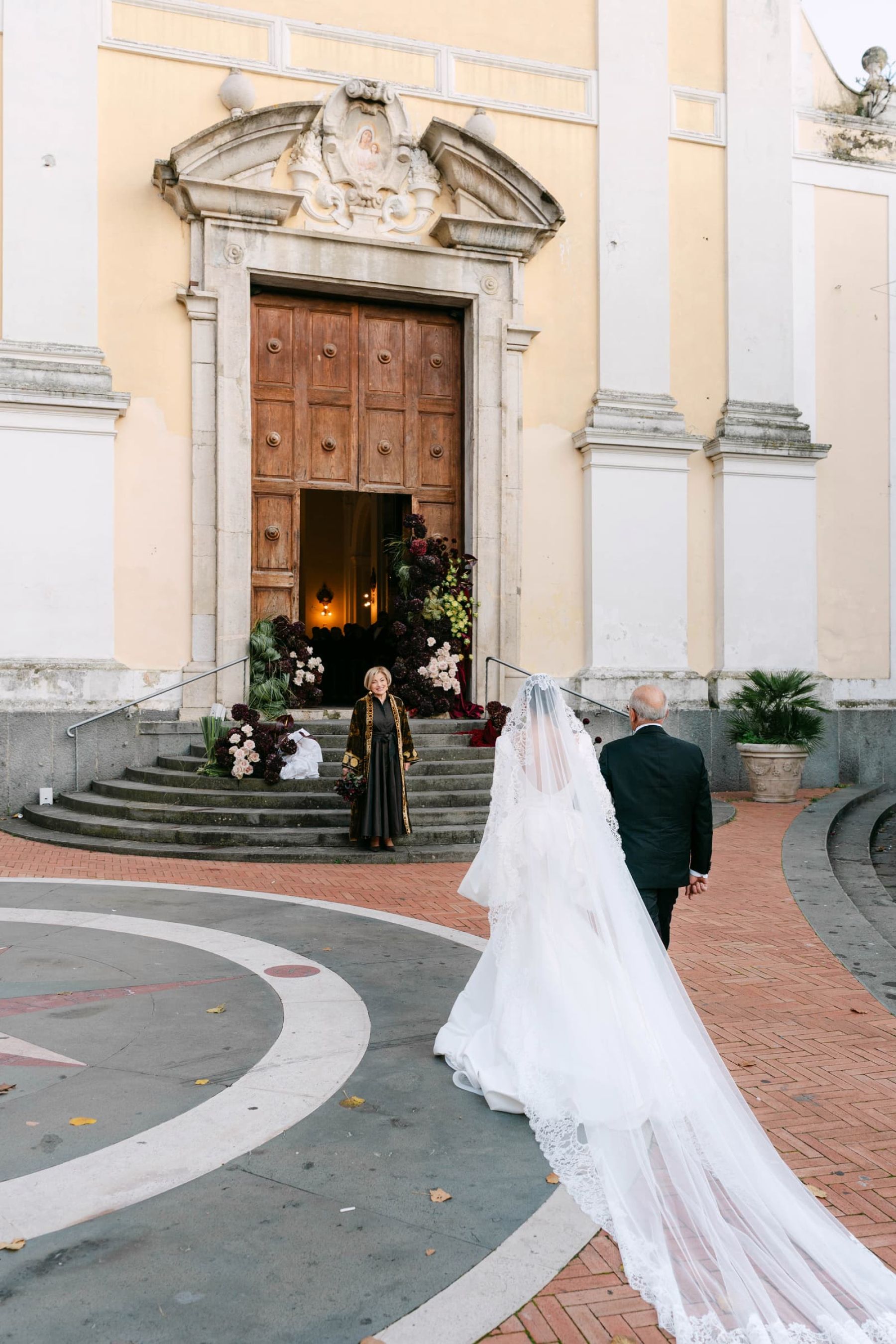 Candlelight, Burgundy, and a Michelin-Starred Feast: Filly &amp; Antonio's Wedding at Castello Lancellotti photo