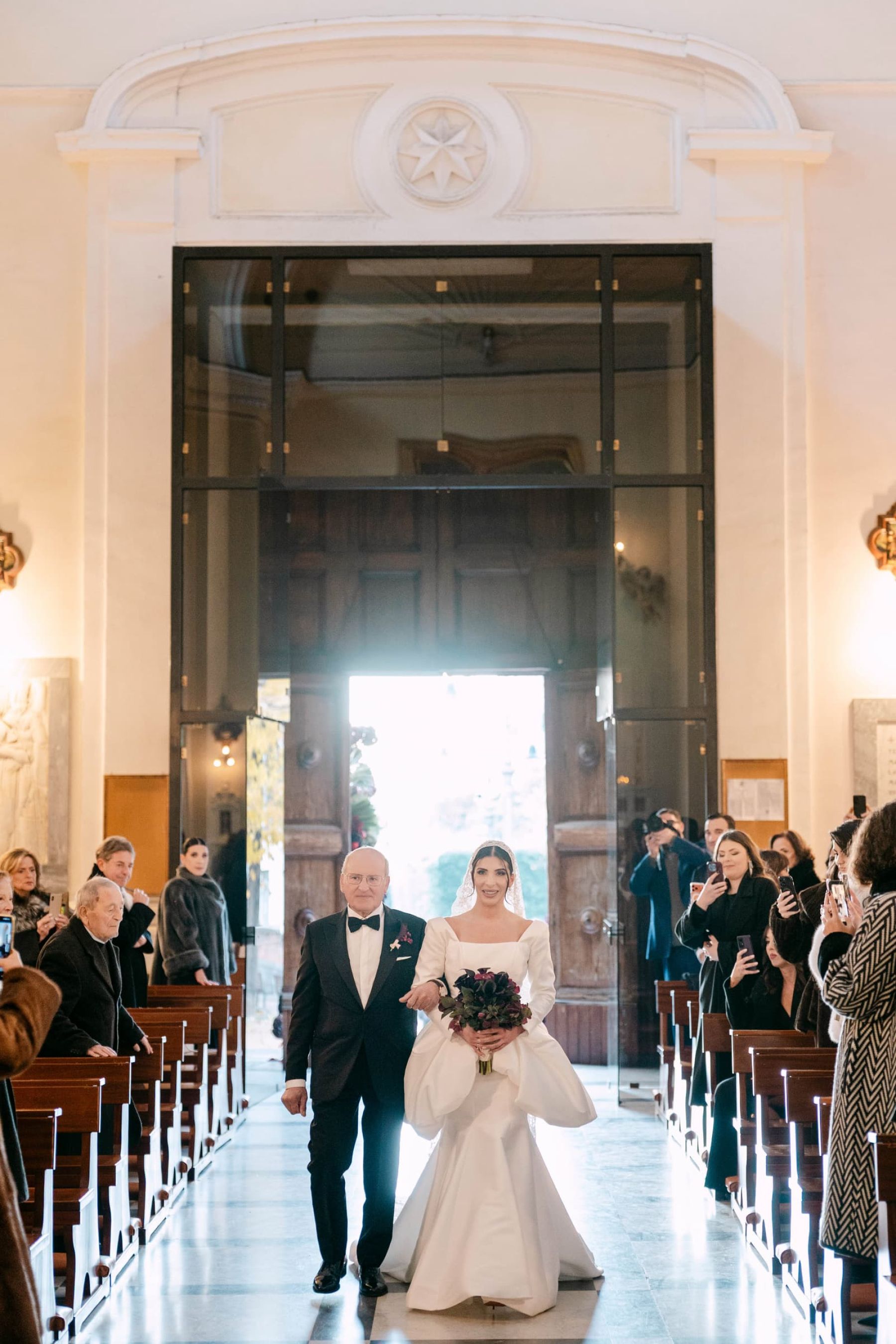 Candlelight, Burgundy, and a Michelin-Starred Feast: Filly &amp; Antonio's Wedding at Castello Lancellotti photo