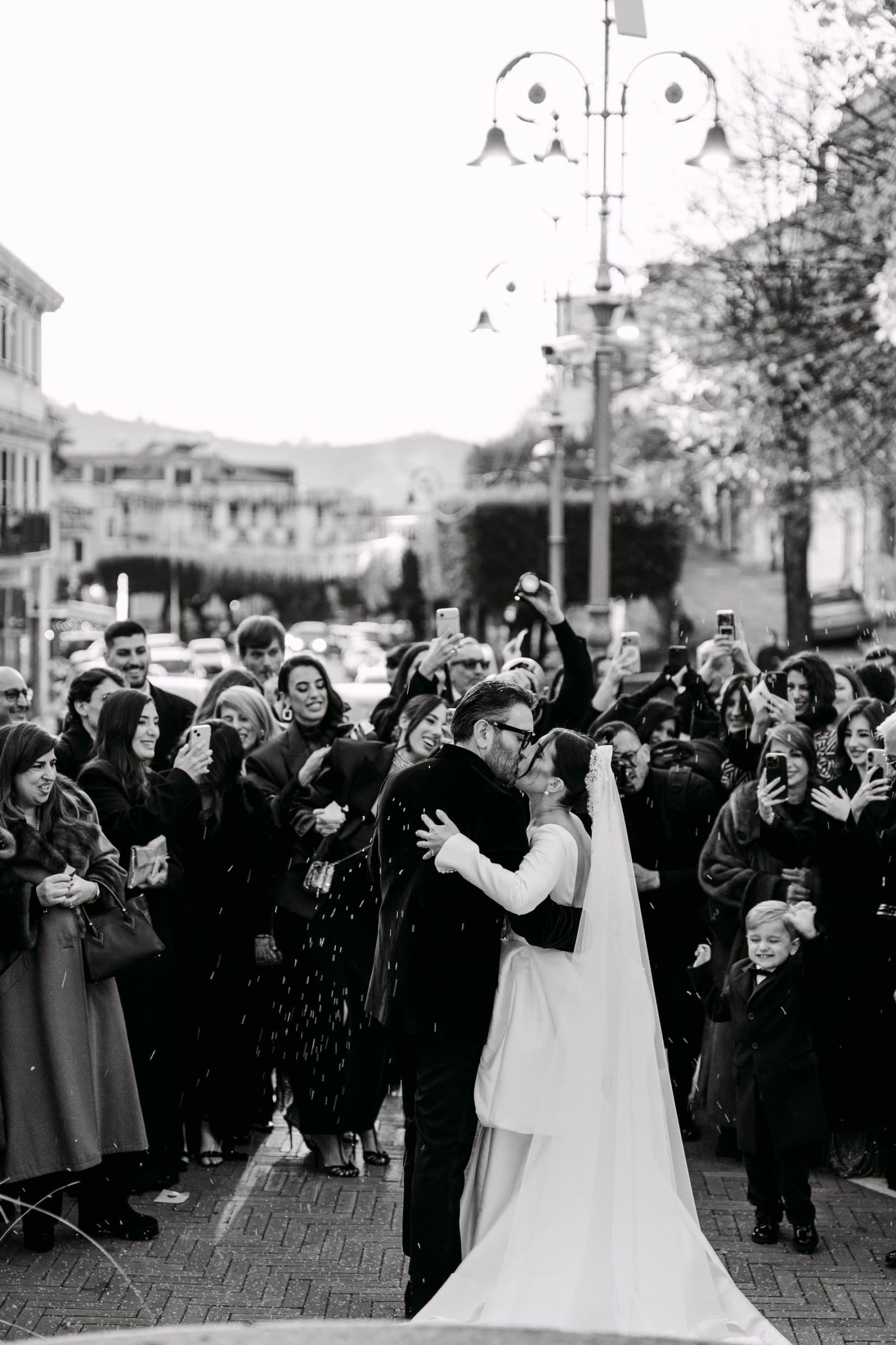 Candlelight, Burgundy, and a Michelin-Starred Feast: Filly &amp; Antonio's Wedding at Castello Lancellotti photo