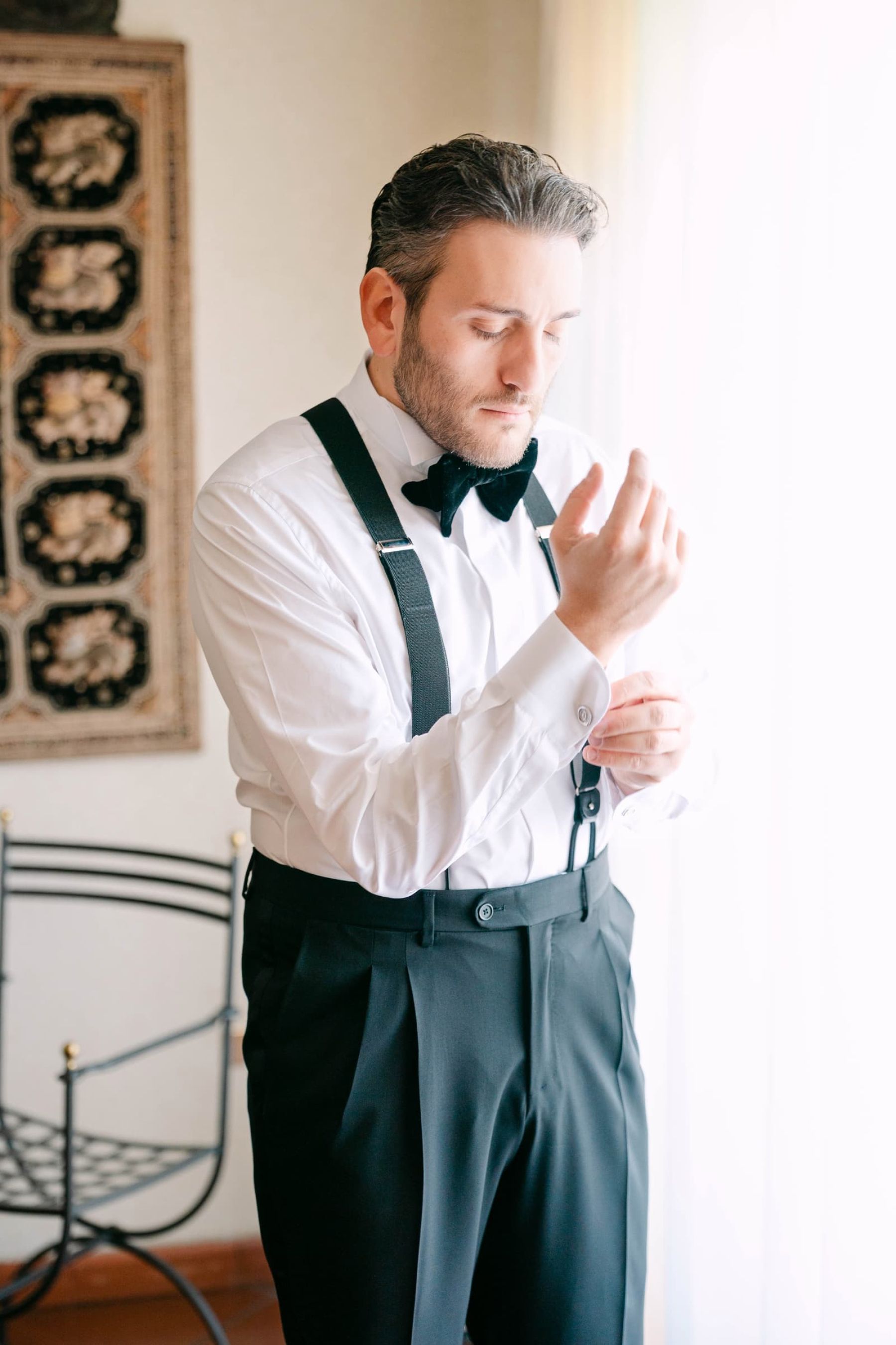 Candlelight, Burgundy, and a Michelin-Starred Feast: Filly &amp; Antonio's Wedding at Castello Lancellotti photo