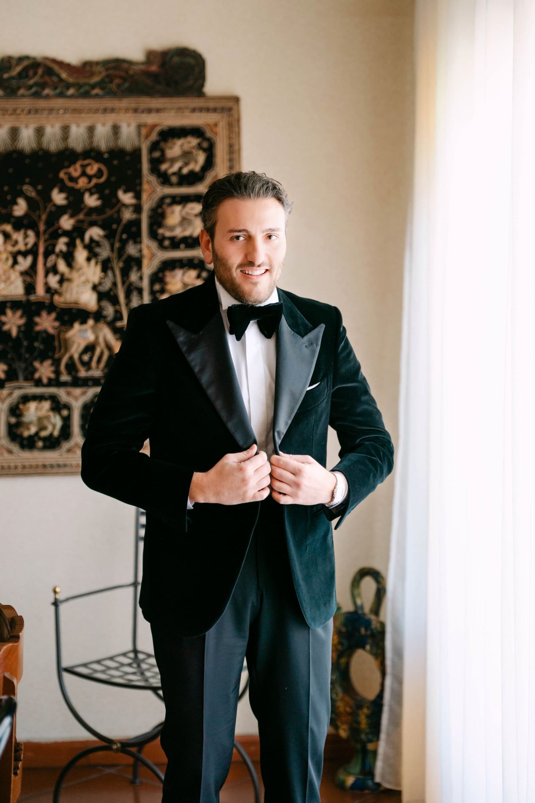 Candlelight, Burgundy, and a Michelin-Starred Feast: Filly &amp; Antonio's Wedding at Castello Lancellotti photo