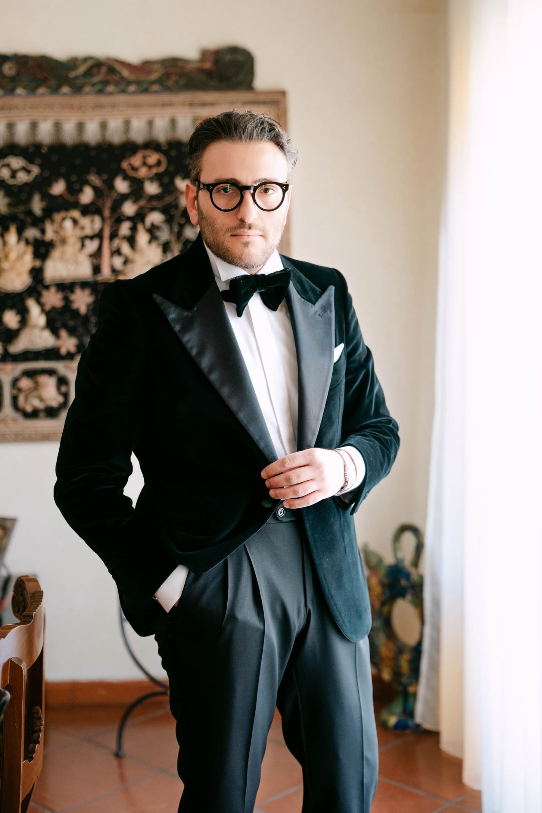 Candlelight, Burgundy, and a Michelin-Starred Feast: Filly &amp; Antonio's Wedding at Castello Lancellotti photo