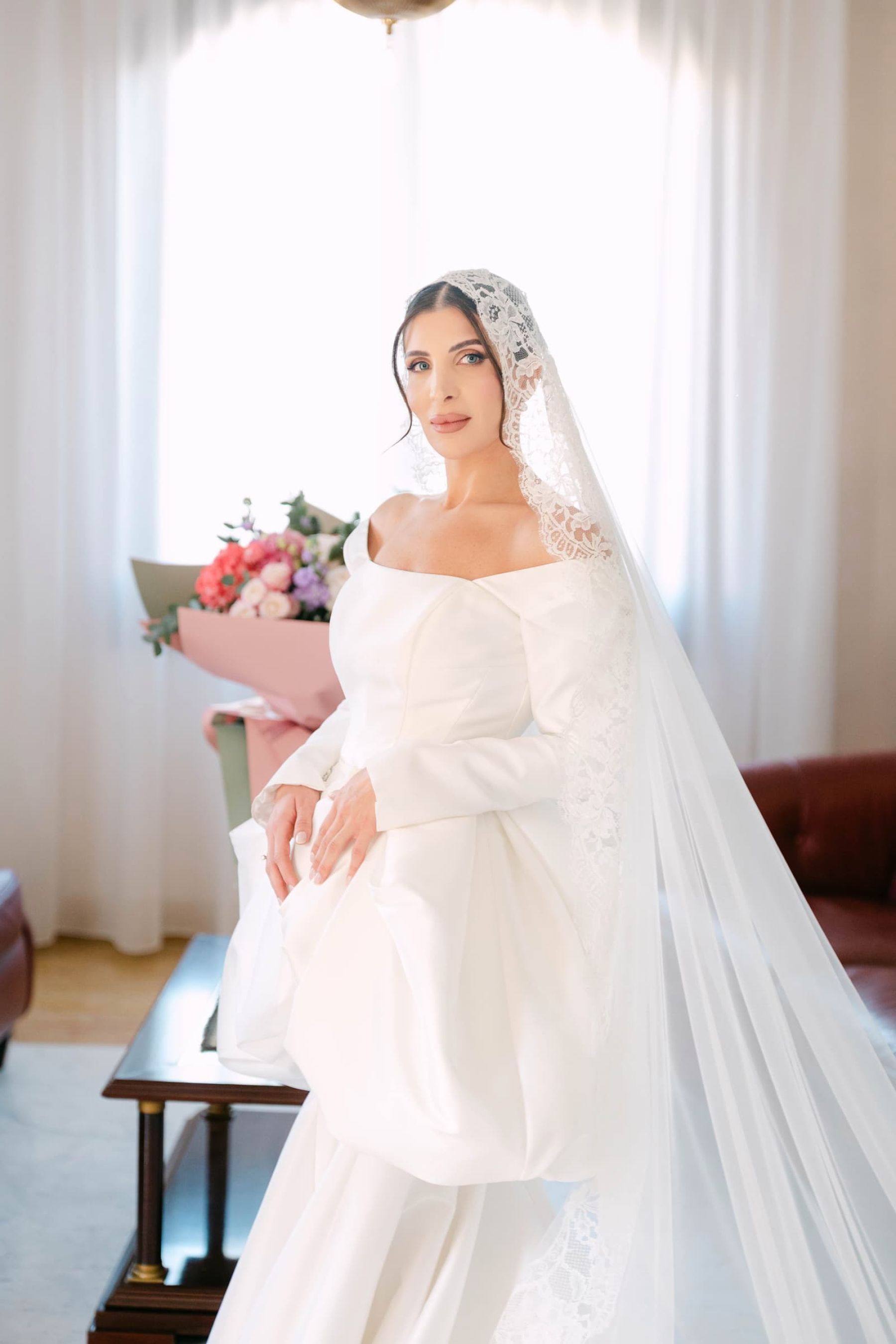 Candlelight, Burgundy, and a Michelin-Starred Feast: Filly &amp; Antonio's Wedding at Castello Lancellotti photo