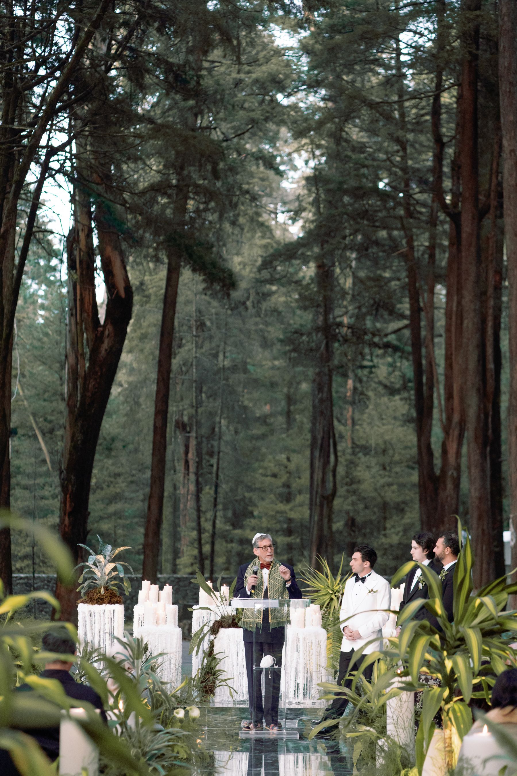 From Bali to a Decaying Mexican Convent: Farihin &amp; Ryder's Wedding at Ex Convento Desierto de los Leones photo
